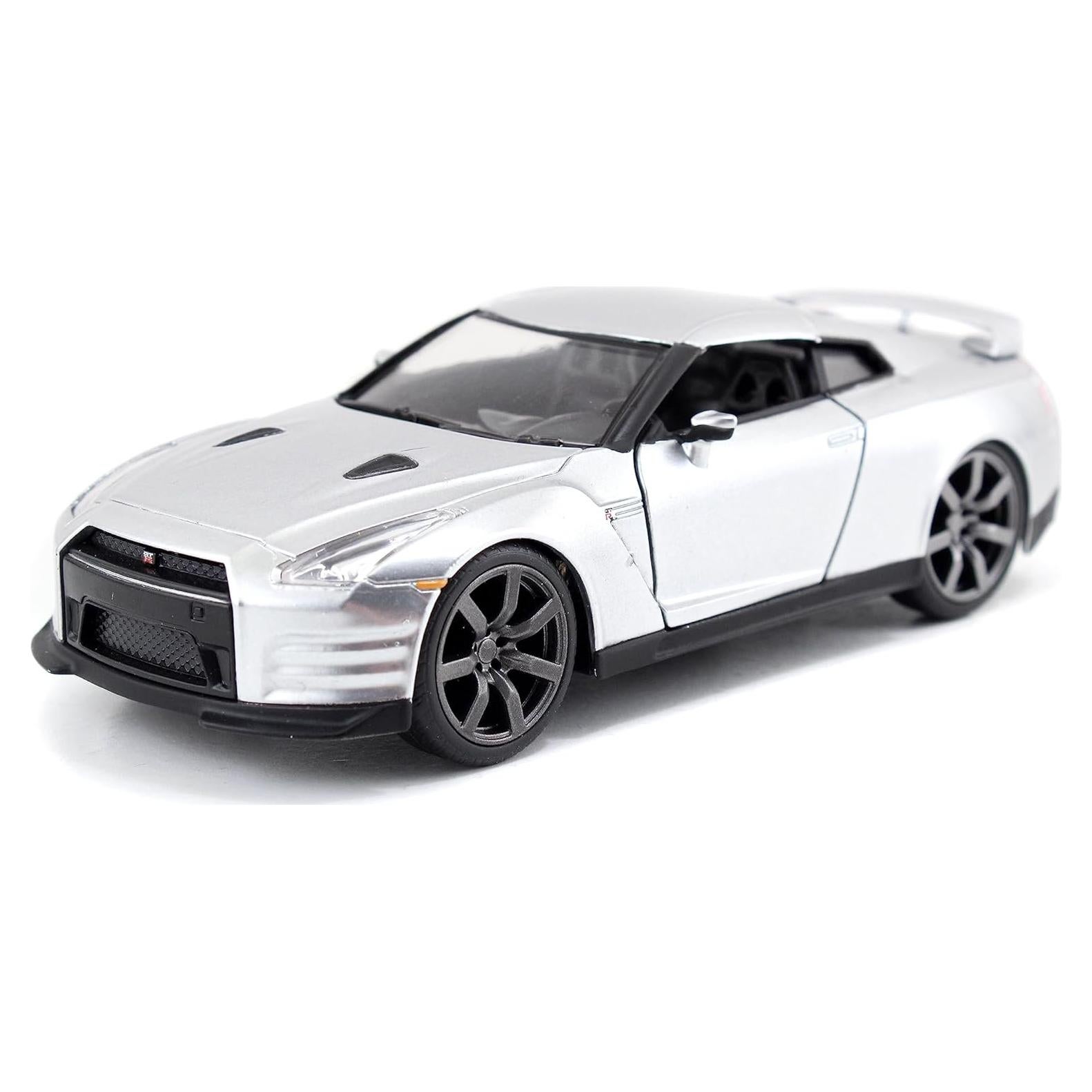 Rápido y Furioso Jada 2009 Nissan GT-R R35 Die-Cast Plata