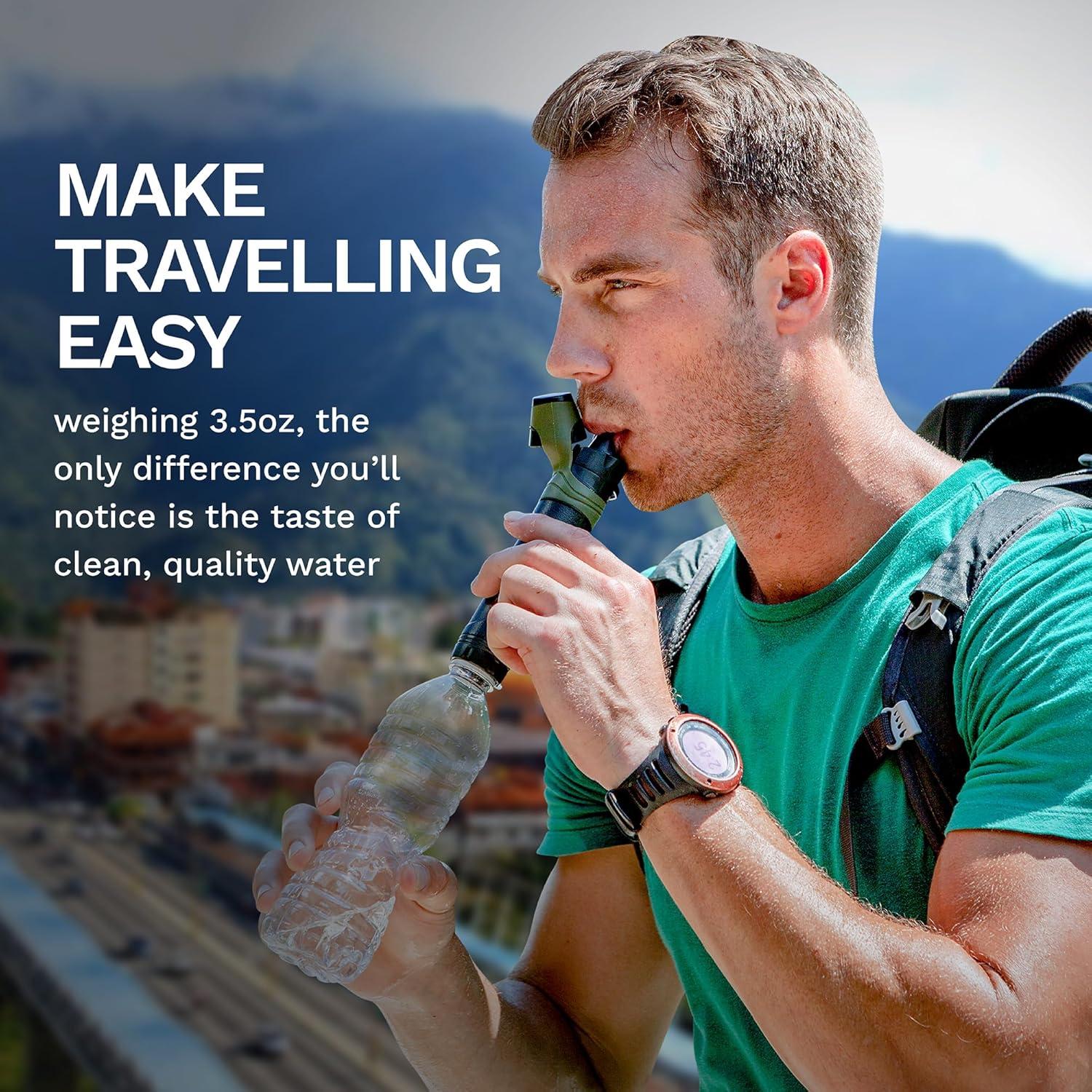 Filtro de Agua Portátil Survivor Filter L600 - 0.05 Micrones