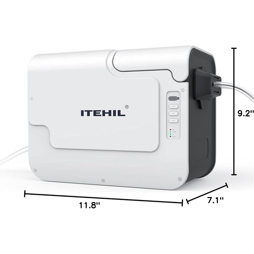 Filtro de Agua Portátil KINGWORKS HW-150B con Batería 12000mAh