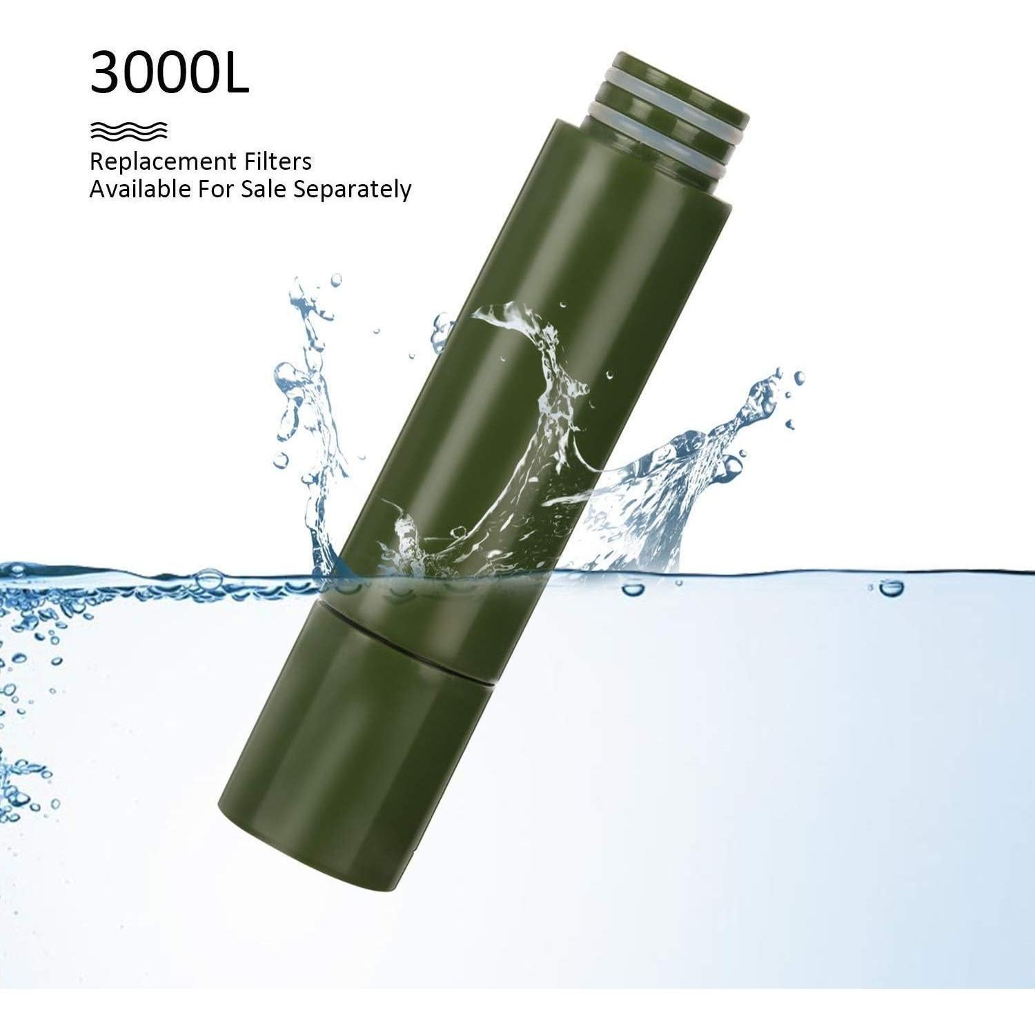 Filtro de Agua Portátil Purewell K861 - 4 Etapas Reemplazable