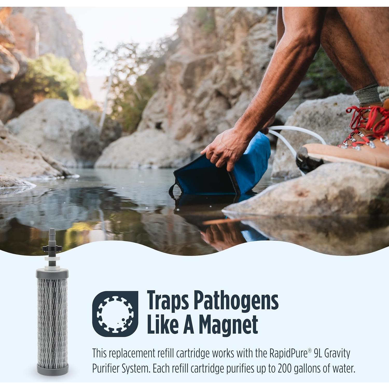 Purificador de Agua RapidPure 9L Reemplazo UltraCeram 757L