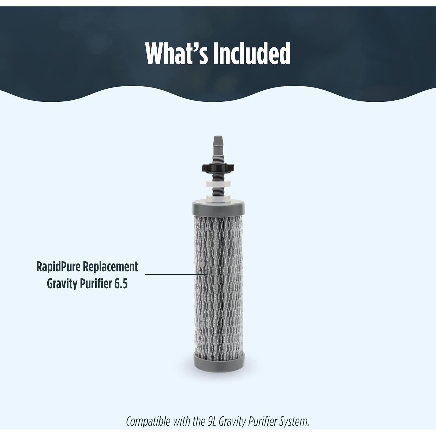 Purificador de Agua RapidPure 9L Reemplazo UltraCeram 757L