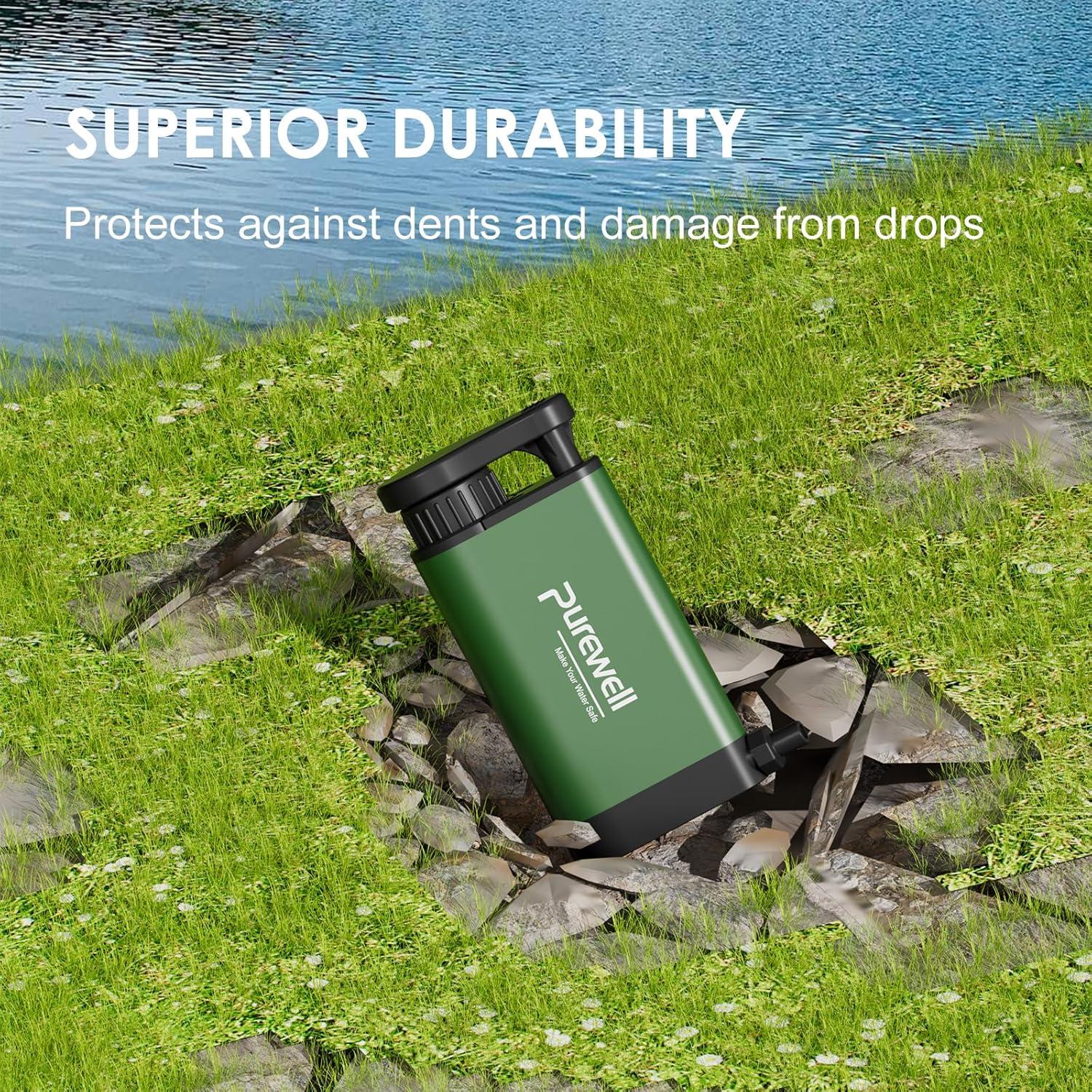 Filtro de Agua Purewell 3 Etapas Ultrafiltración 0.01 Micrones