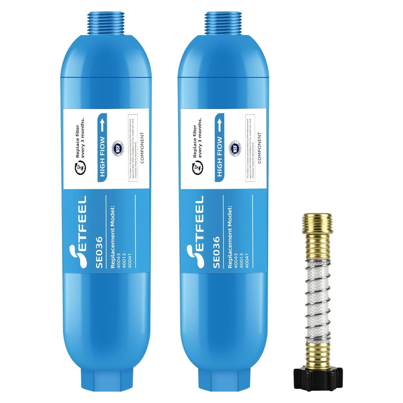 Filtro de Agua SETFEEL para RV y Jardín - Paquete de 2