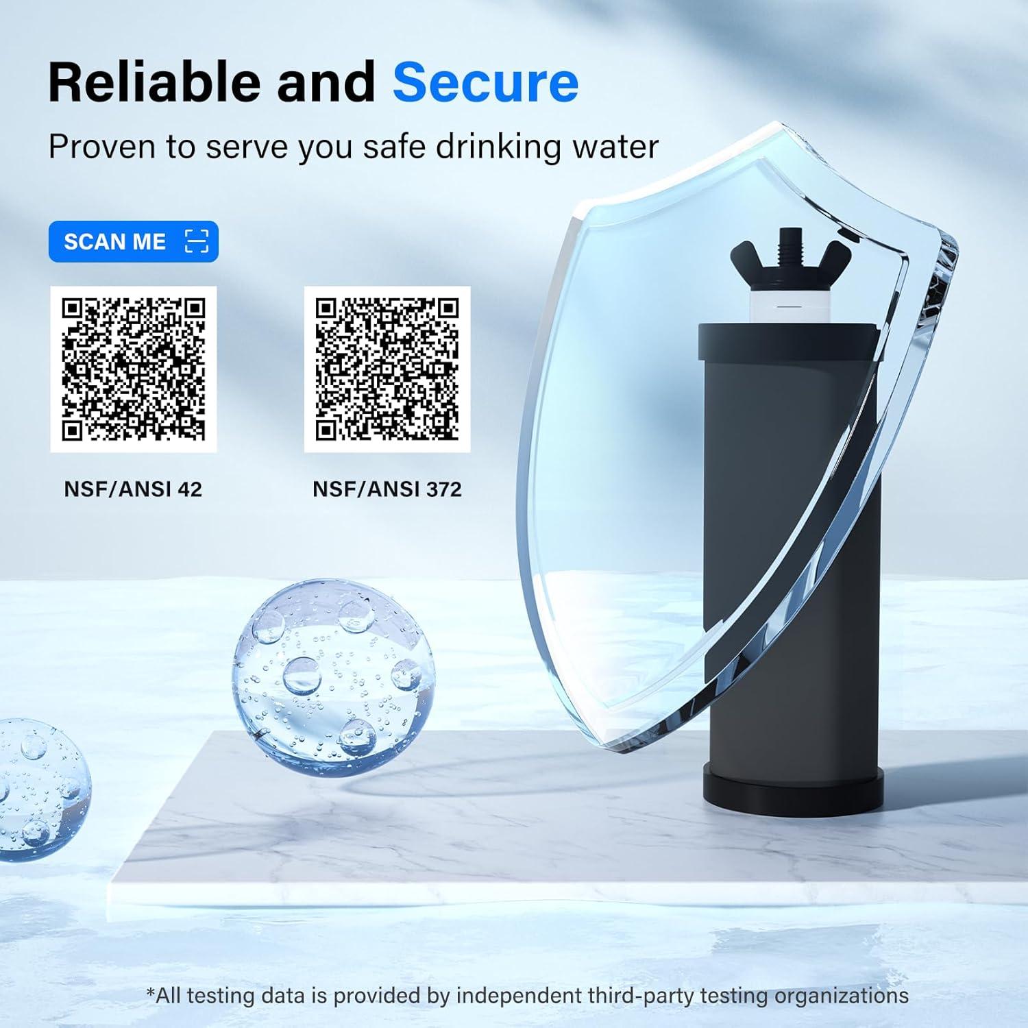 Filtros de Agua Purewell PF-3-FL de 4 Etapas - Paquete de 2