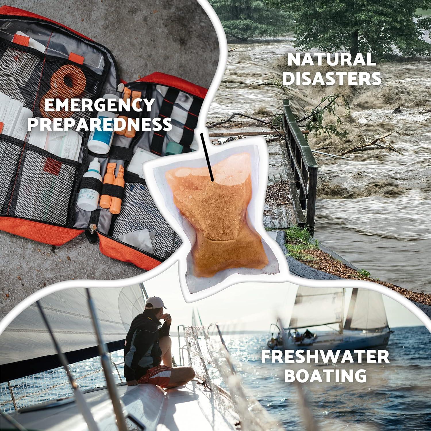 Filtro de agua portátil OTS Osmo Waterdrop - Paquete de 2