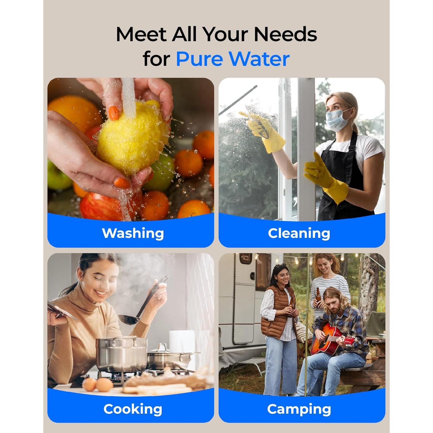 Filtro de Agua Bajo Fregadero Waterdrop WD-UL12A 11000L