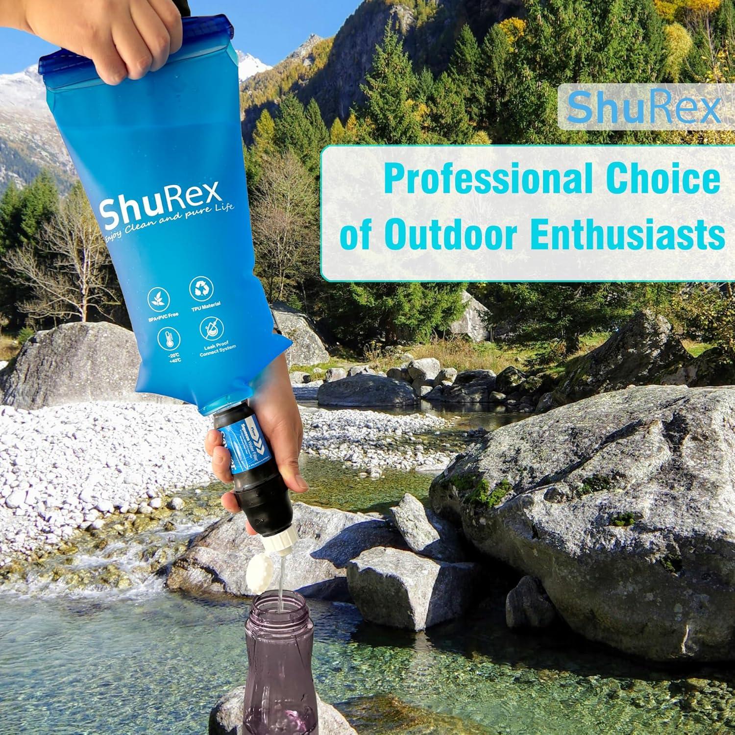 Bolsa de Agua Colapsable 2L Kujing Tech para Filtros