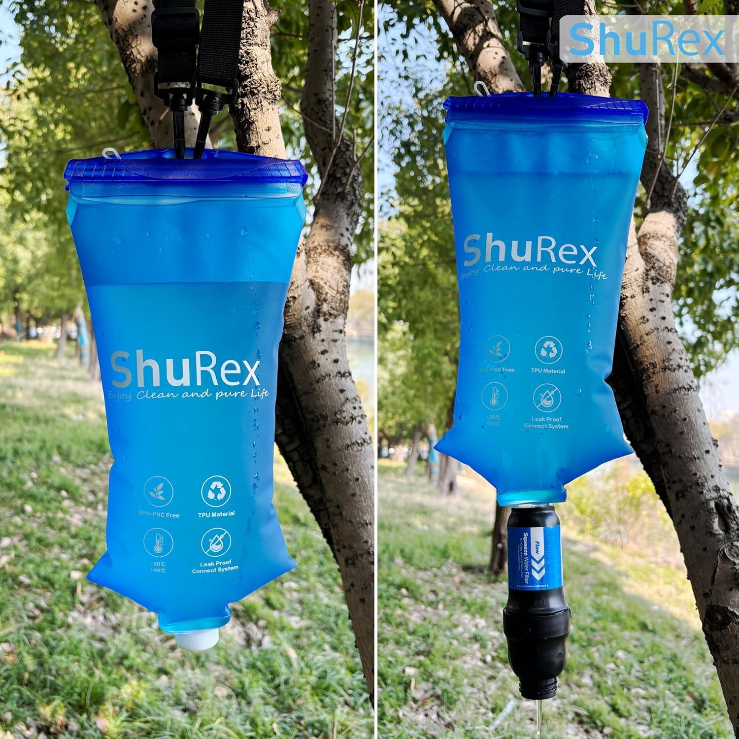 Bolsa de Agua Colapsable 2L Kujing Tech para Filtros