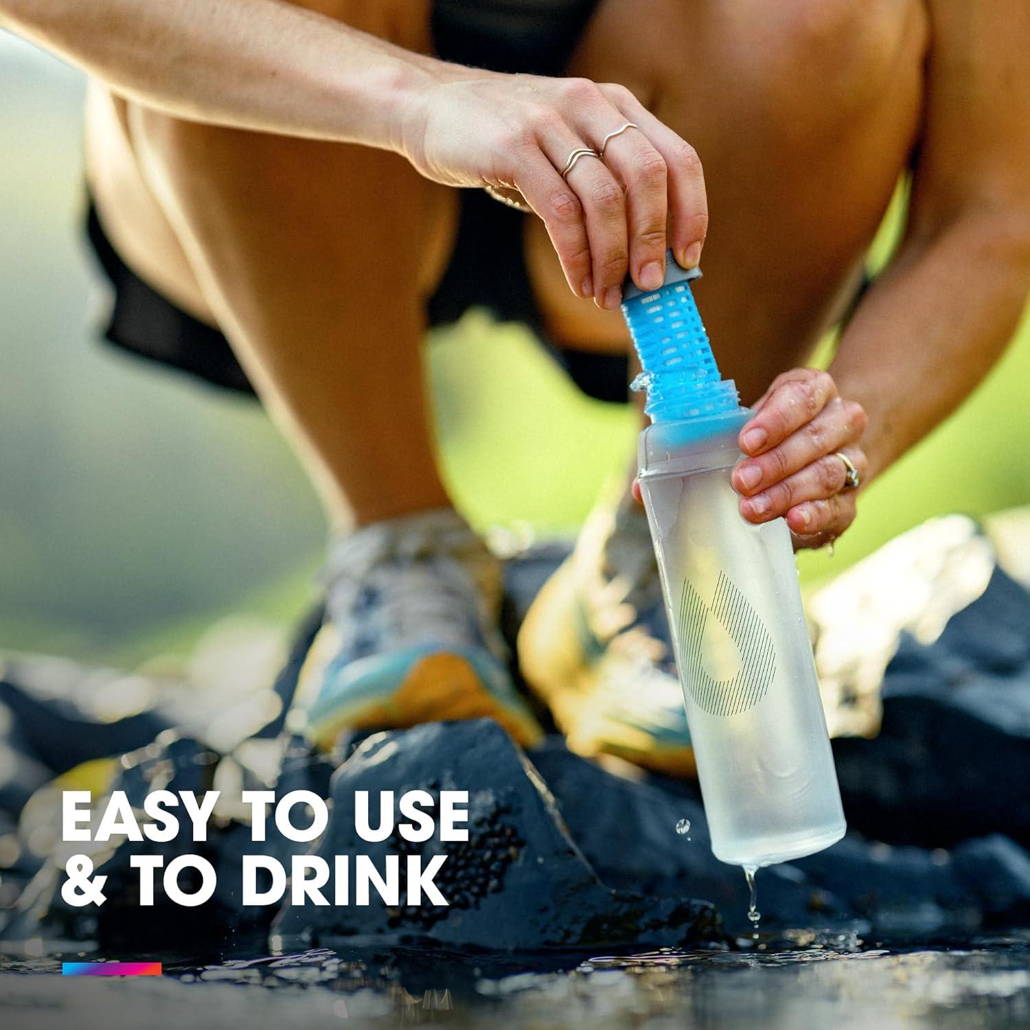 Tapa de Filtro HydraPak UltraFlask+ 42mm - Filtración Rápida