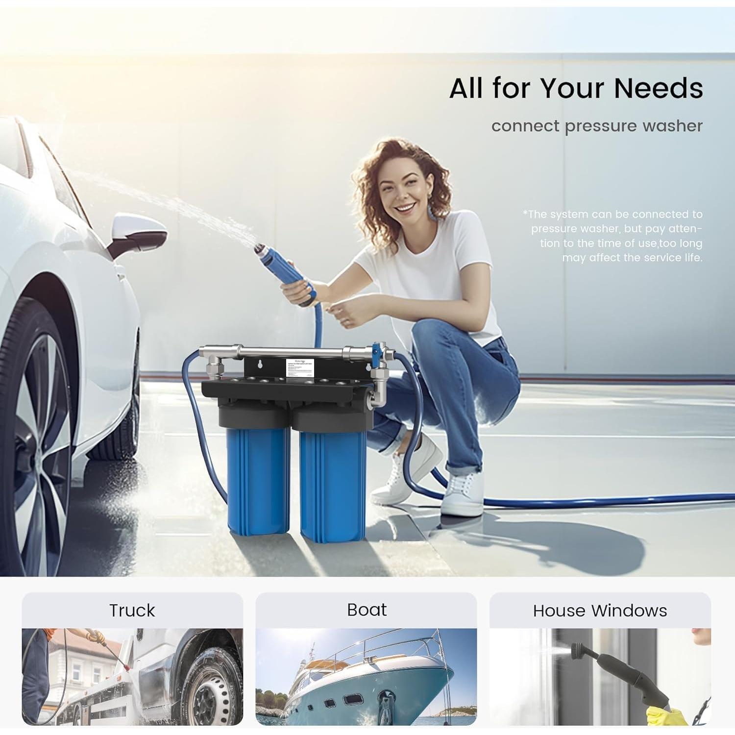 Filtro de agua Waterdrop WD-CWEF para lavado de autos 100g