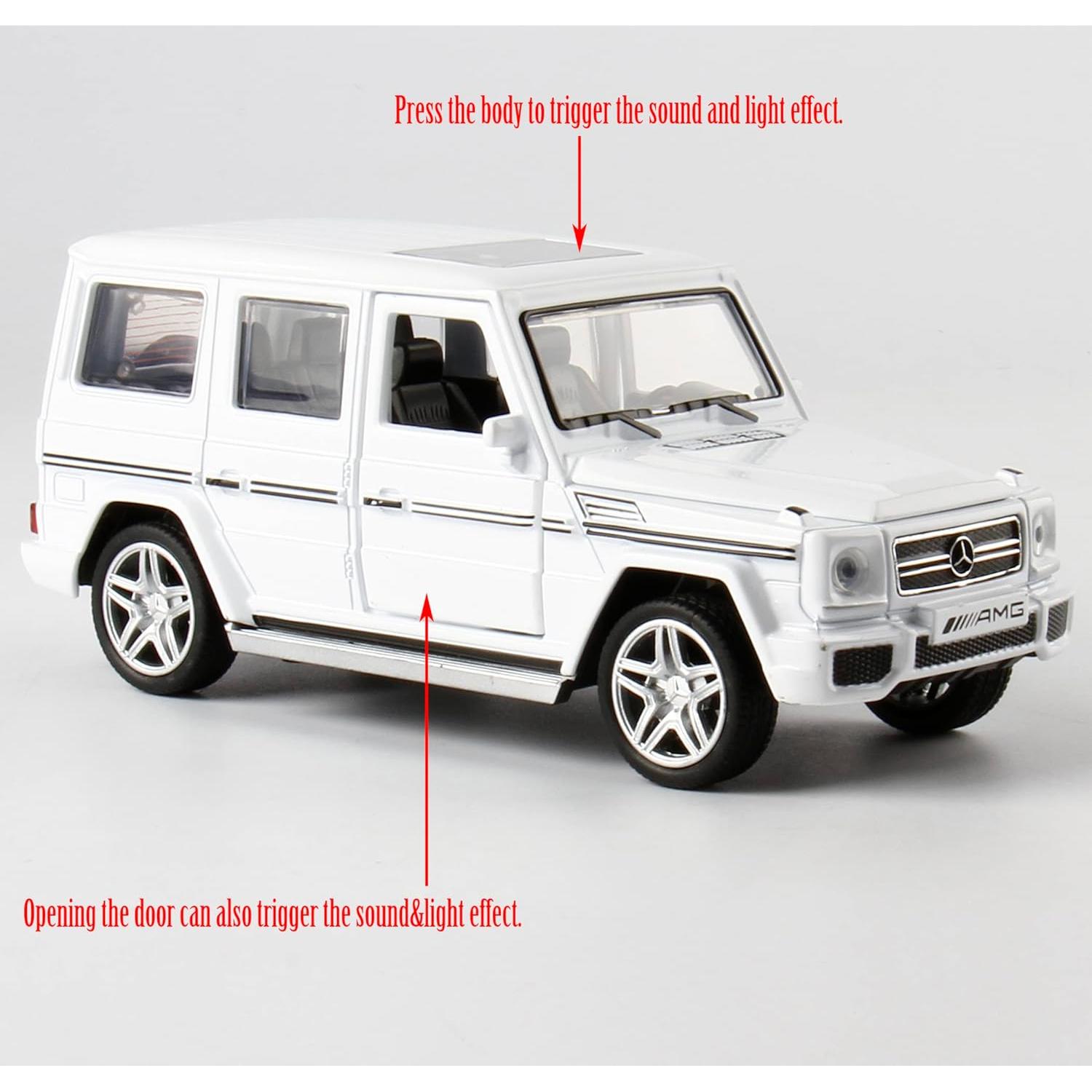 Coche de Juguete Benz G65 AMG 1:32 con Luz y Sonido