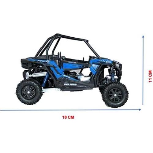 ATV New Ray Toys Polaris Rzr XP1000 1:18 Azul Voodoo