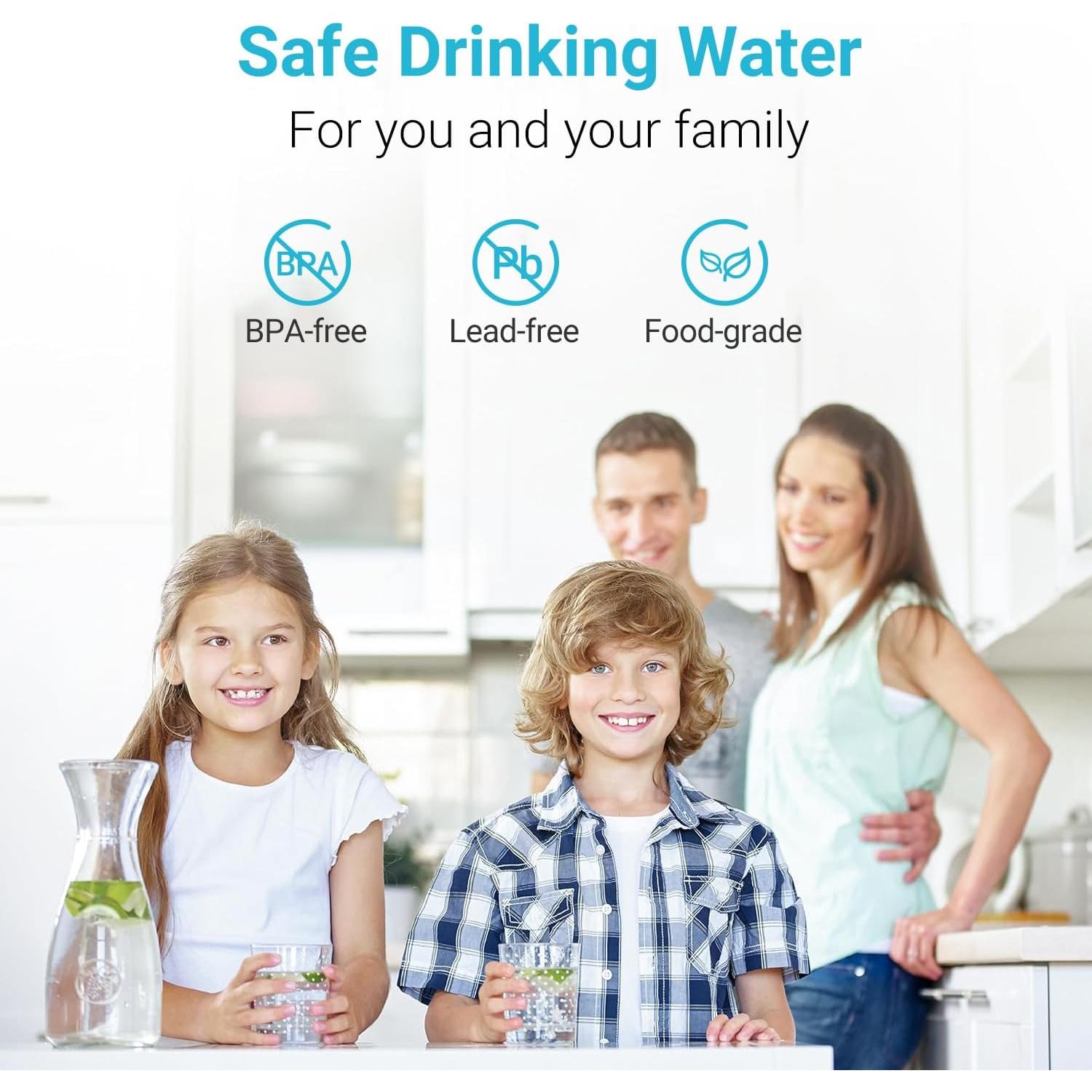 Filtro de Agua AQUA CREST para Jarras Waterdrop - 3 Unidades