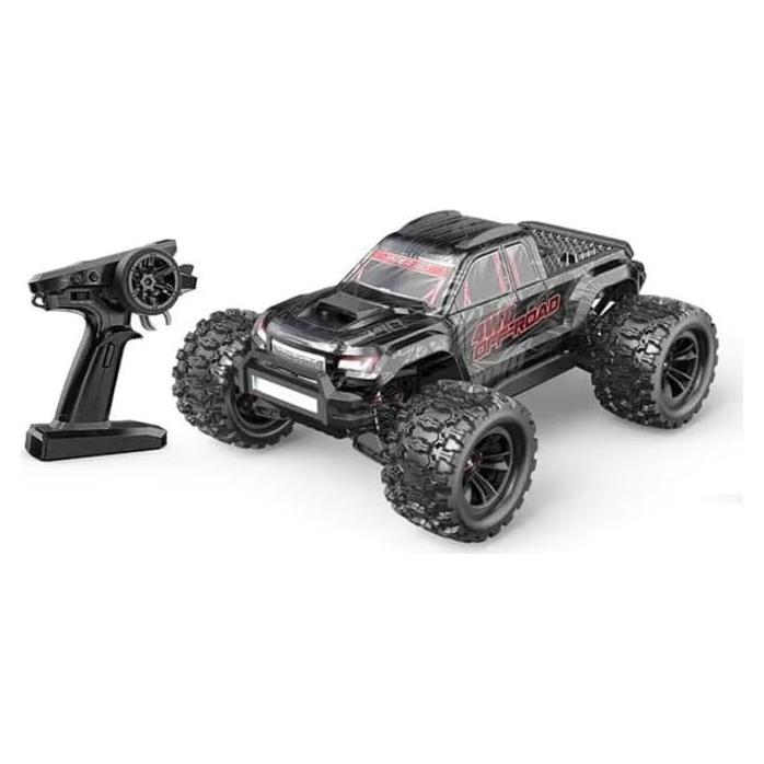 Helidirect MJX 10208 V2 RTR RC Monster Truck 1:10 Scale 4WD RC Car Brushless High Speed RC Professional Adult Off Road 2.4G Remote Control Vehicle for Adults (10208V2)