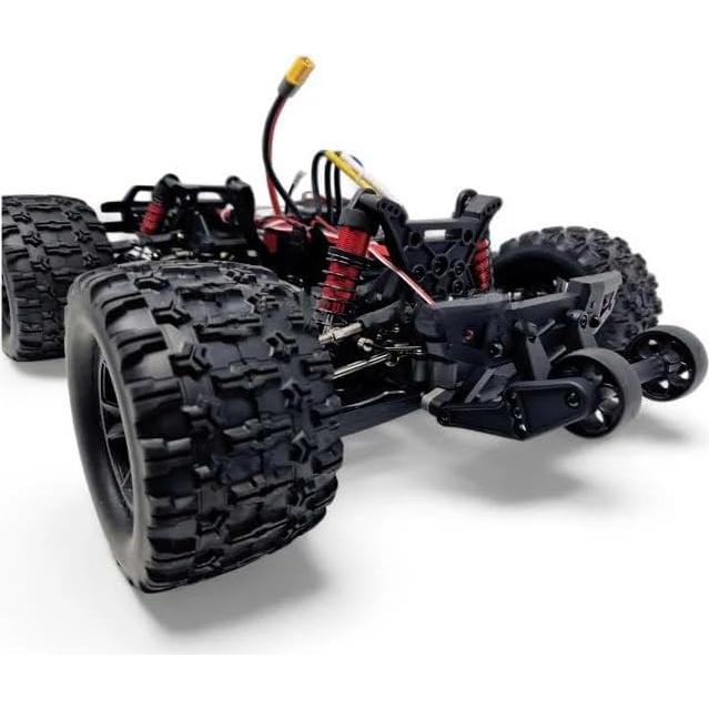 Helidirect MJX 10208 V2 RTR RC Monster Truck 1:10 Scale 4WD RC Car Brushless High Speed RC Professional Adult Off Road 2.4G Remote Control Vehicle for Adults (10208V2)