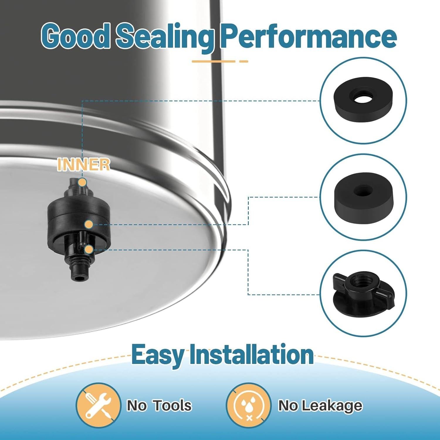 Filtros de Agua ICEPURE BB9-2 para Purificadores Berkey - 4 Unidades