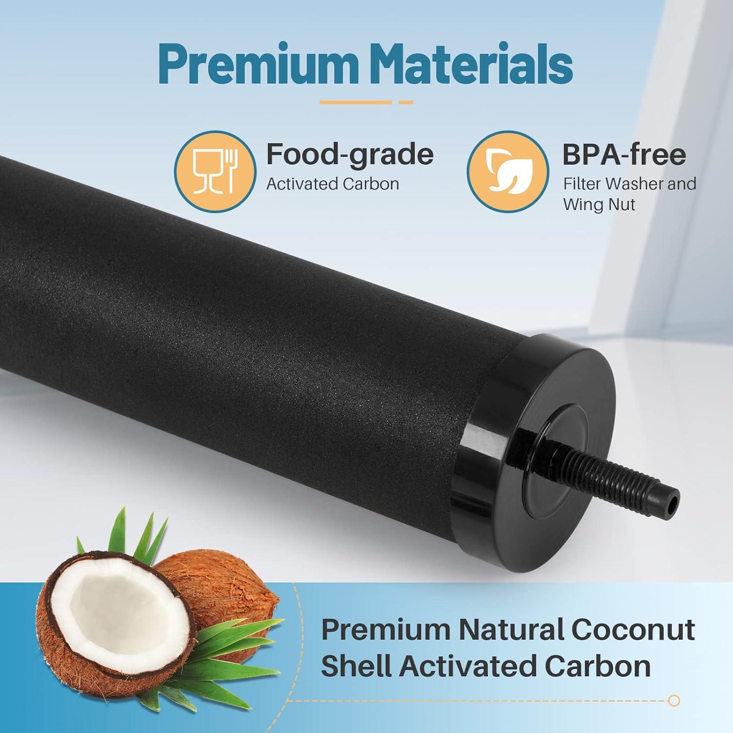 Filtro de Agua ICEPURE BB9-2 para Sistemas Berkey 2PACK