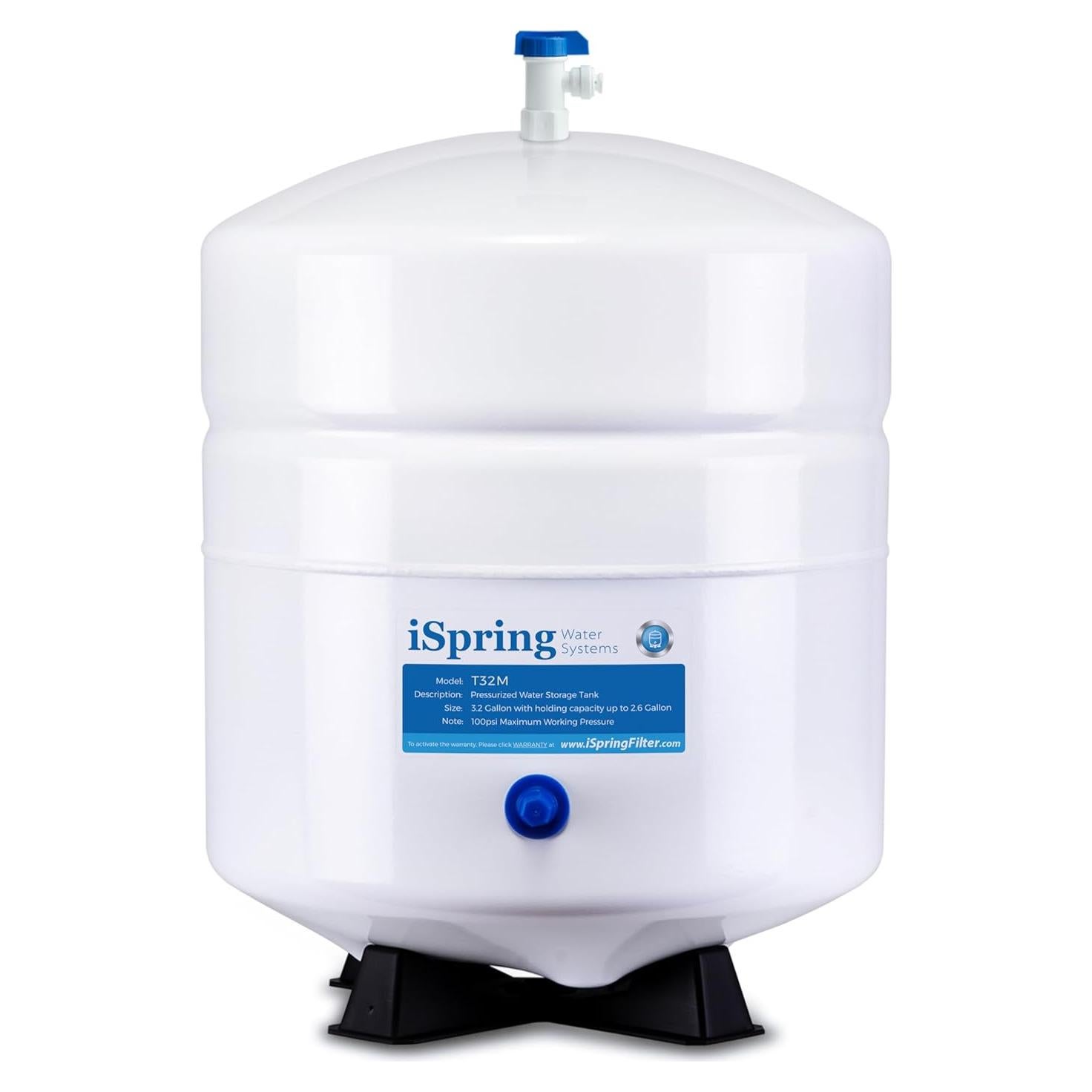 Tanque de Almacenamiento Presurizado iSpring T32M 12.09L