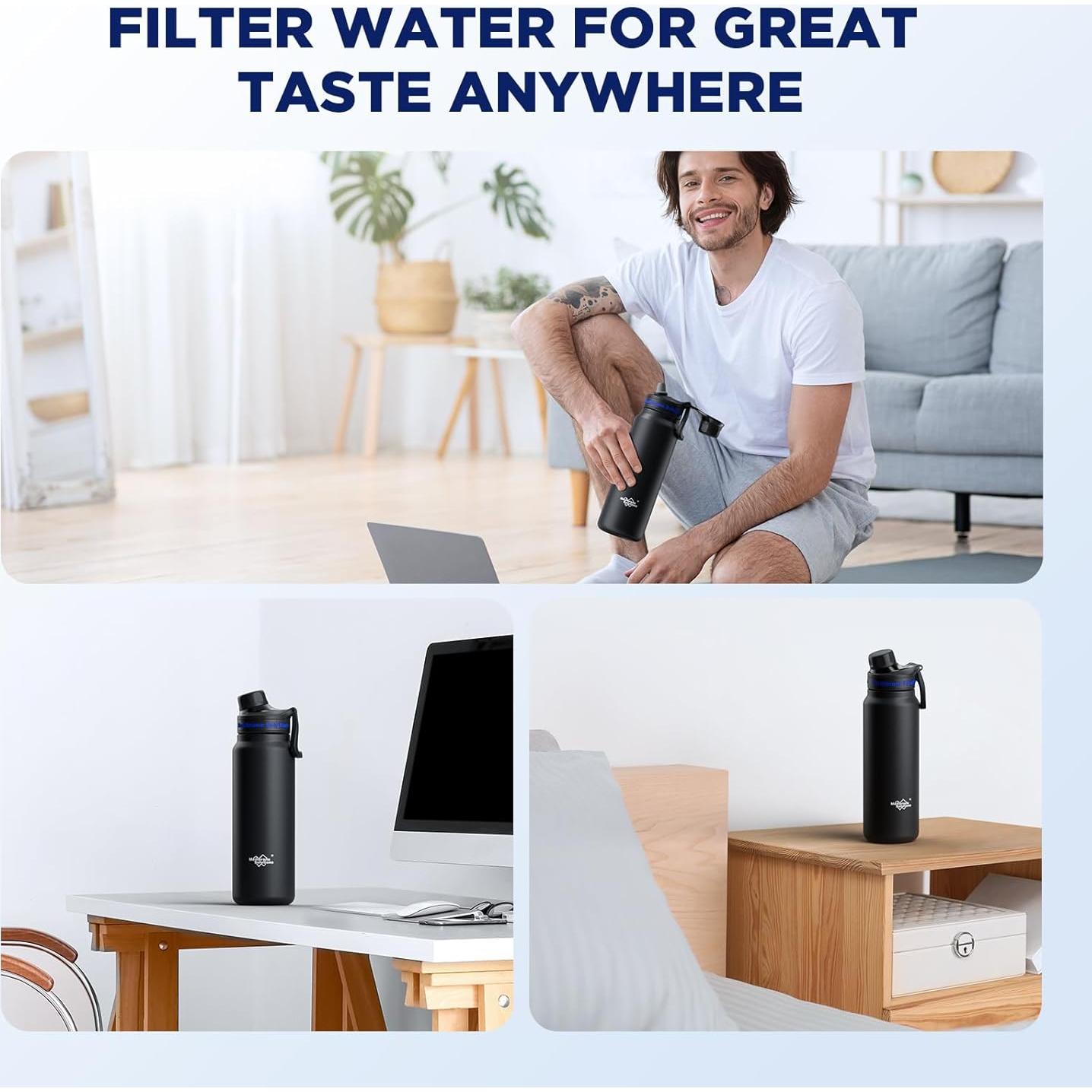 Filtro UF Membrane Solutions C3 para Botella de Agua 2 Unidades