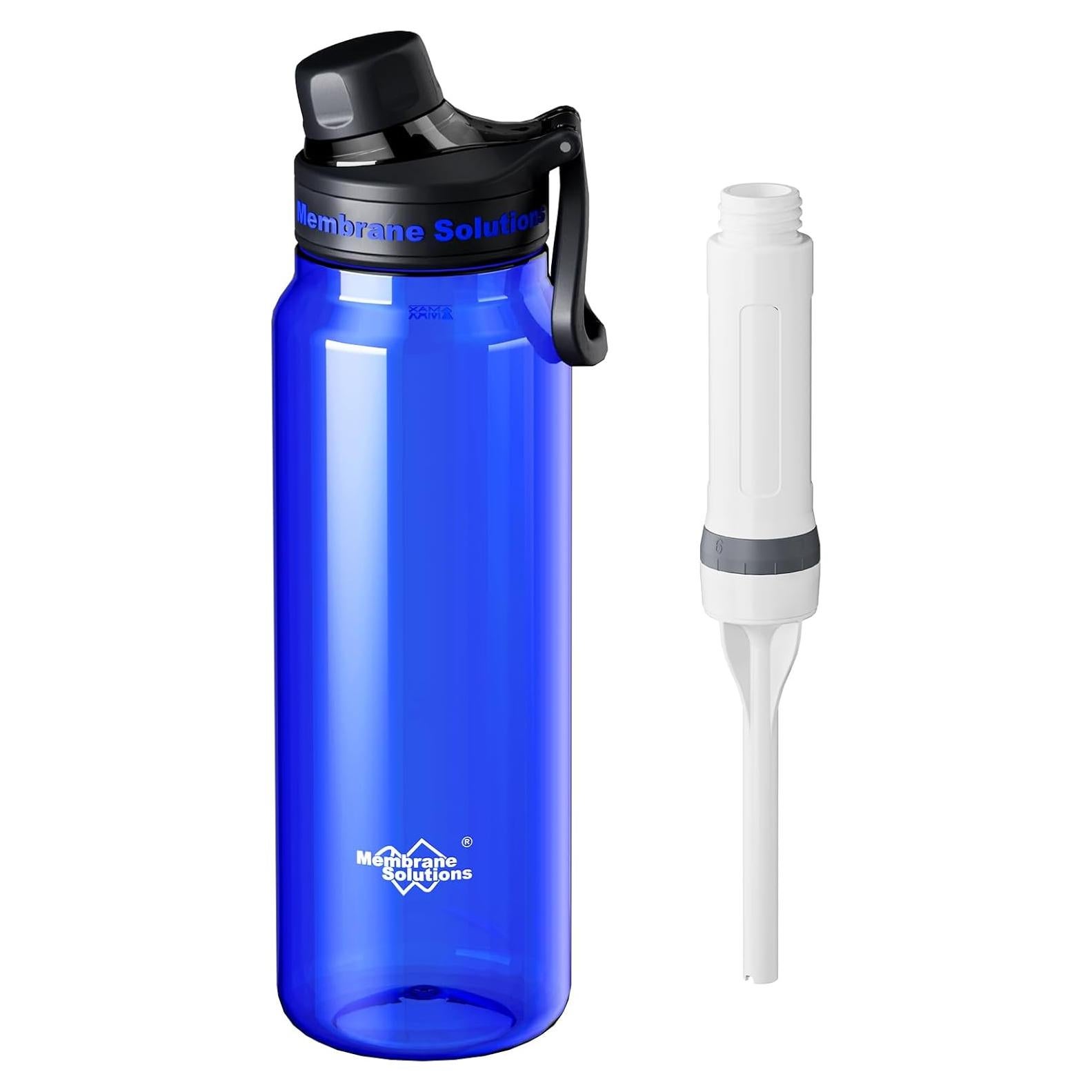 Botella de Agua Filtrada Membrane Solutions C3 1.06L BPA Free