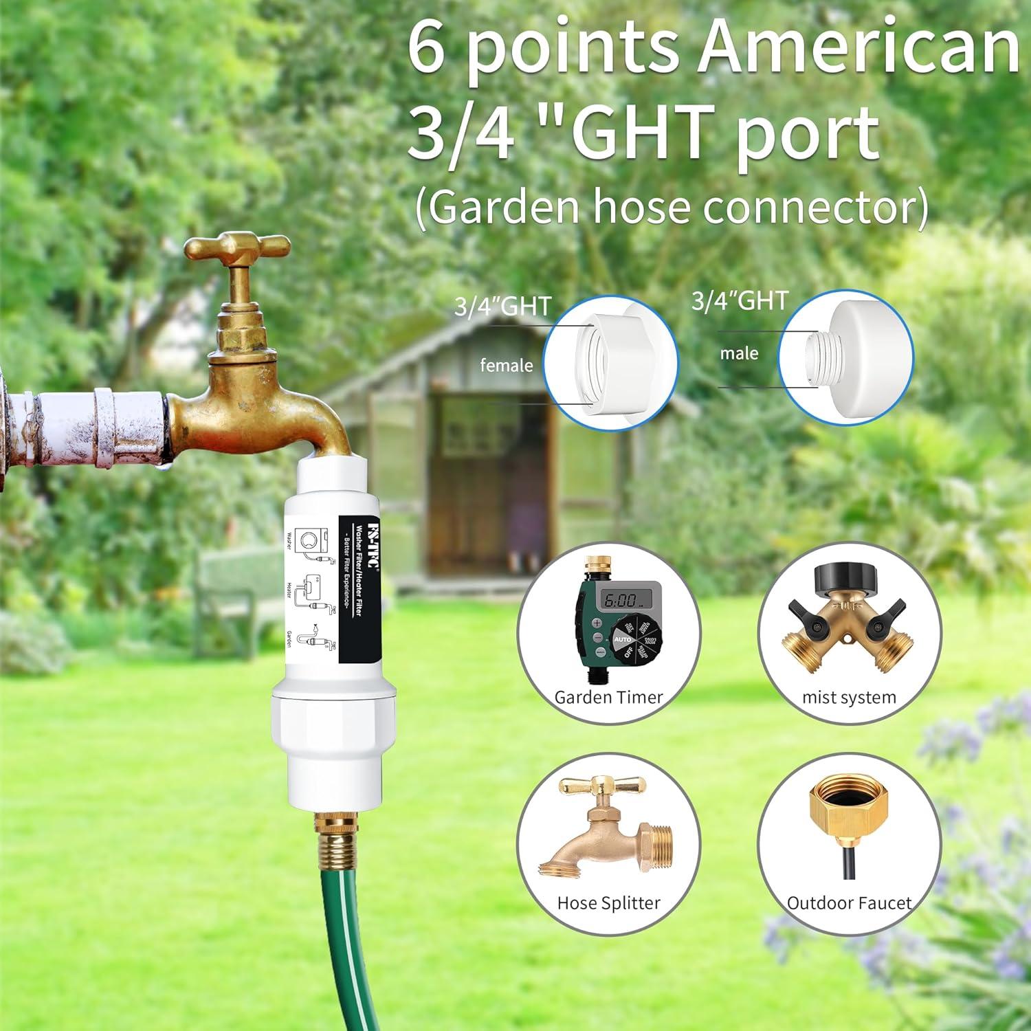 Filtro de Sedimentos Anti-Scale FS-TFC 2 Pack 3/4" GHT