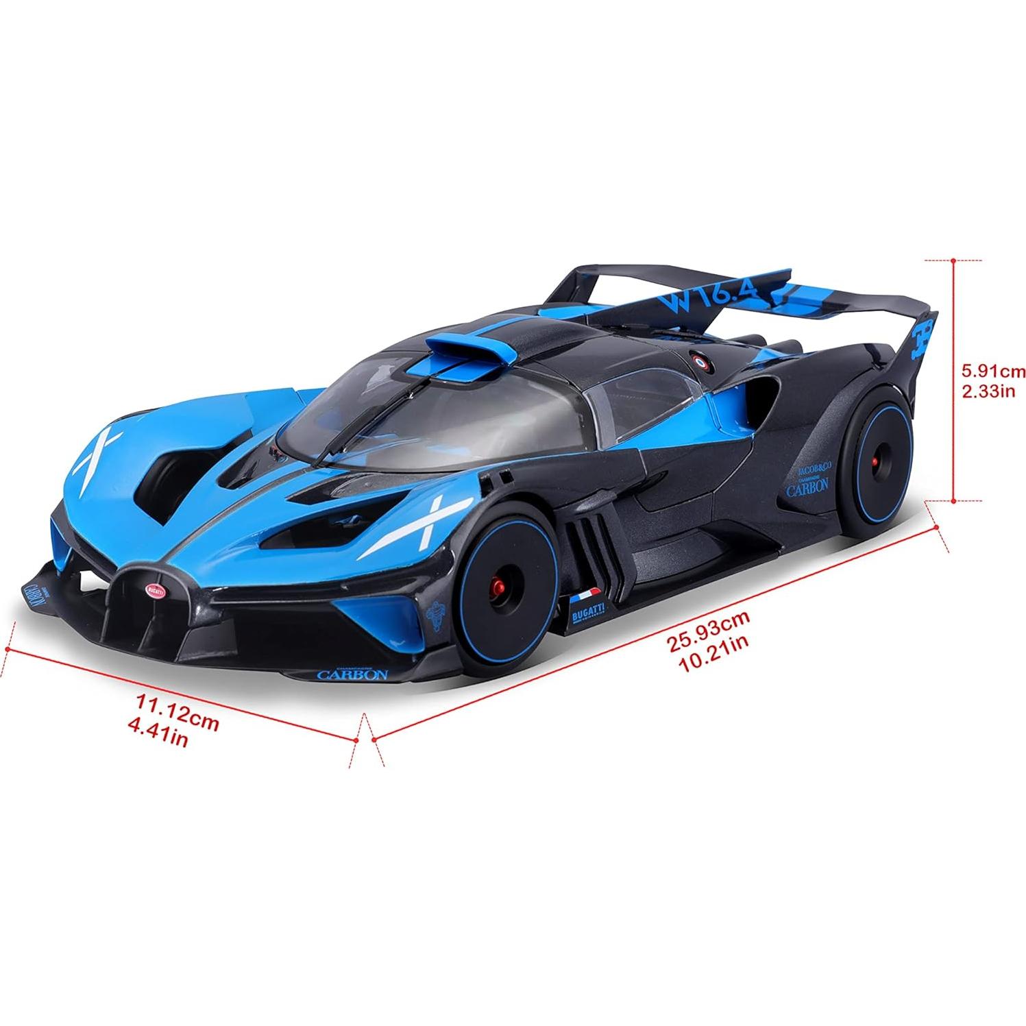 Coche Deportivo a Escala 1:18 Xiangtat Bugatti Bolide 2020