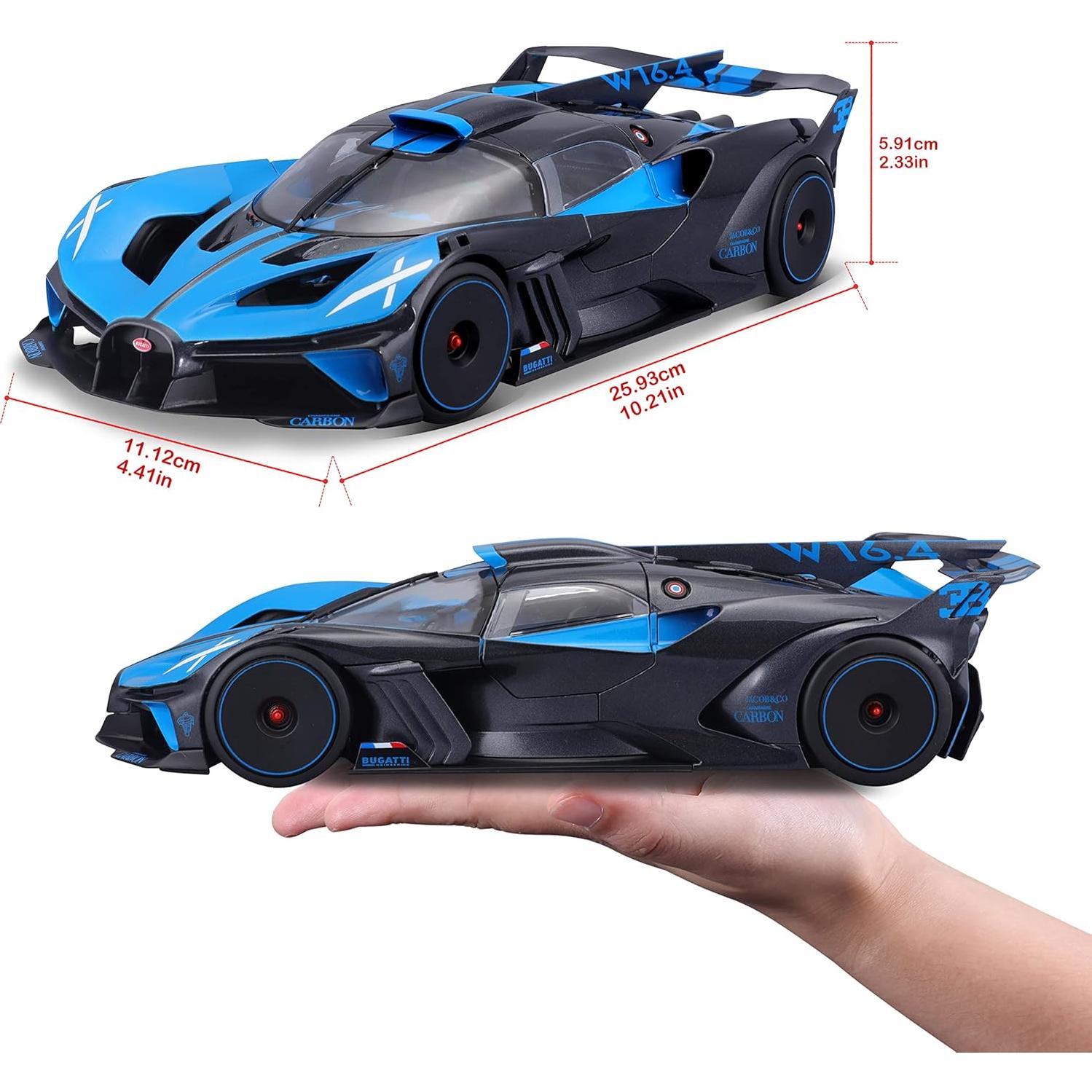 Coche Deportivo a Escala 1:18 Xiangtat Bugatti Bolide 2020