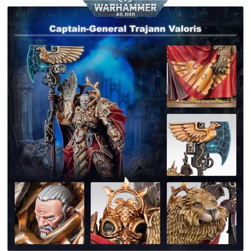 Figurita Games Workshop Capitán General Trajann Valoris