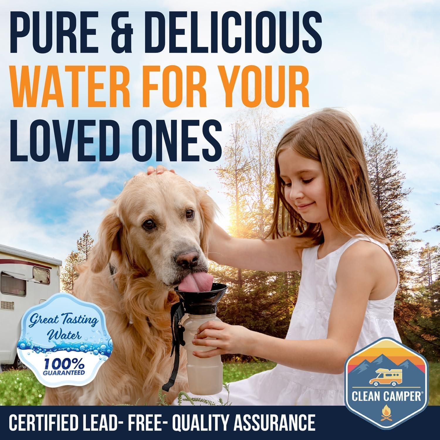 Filtro de Agua Inline Clean Camper para RV - 90 Días de Agua Limpia