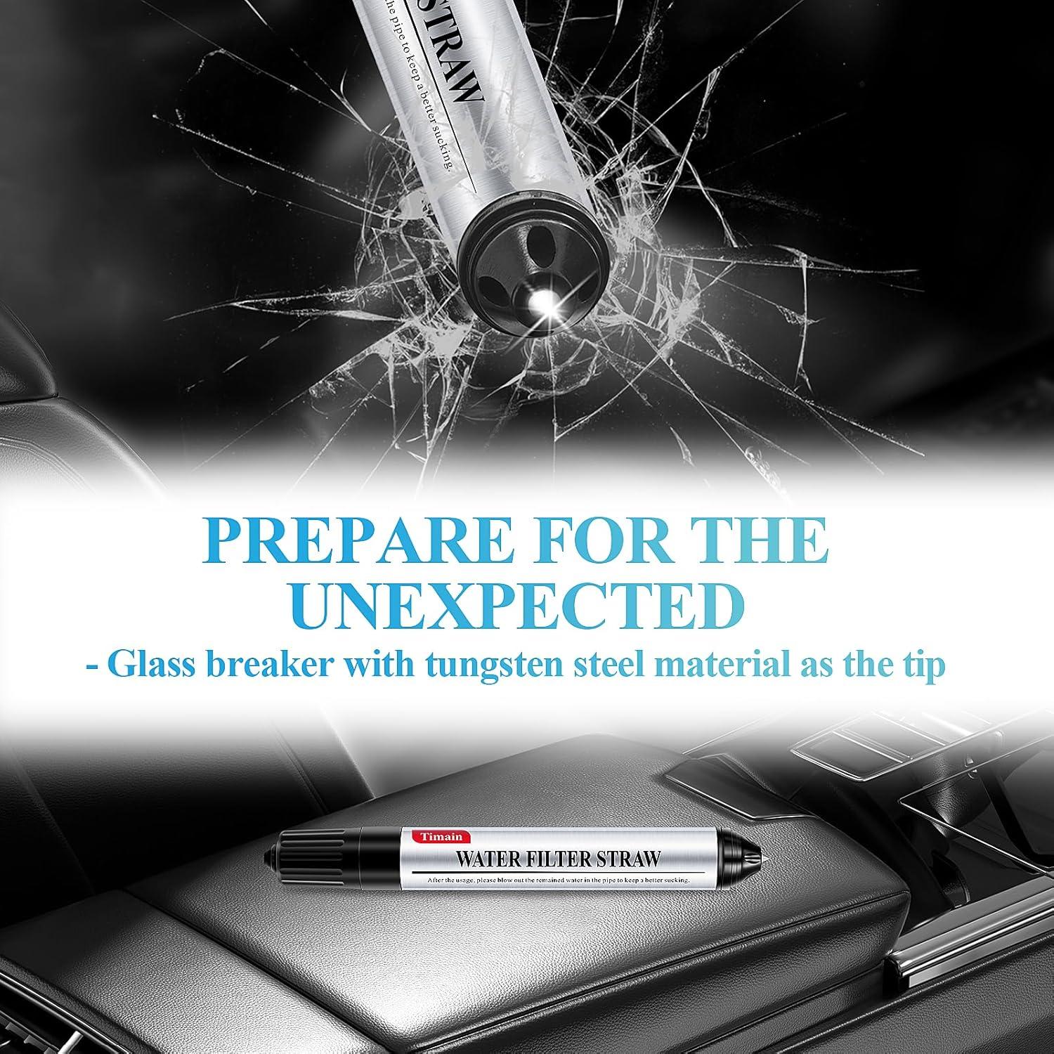 Paquete de 6 Pajillas de Filtro de Agua Timain - Purificador Portátil