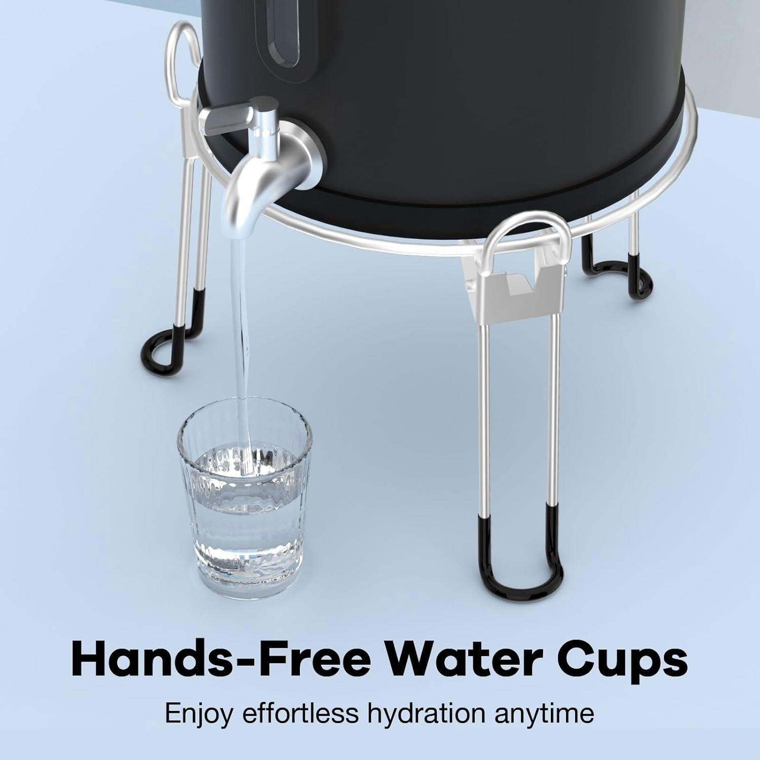 Soporte Plegable de Acero Inoxidable Purewell 23.6x19.1cm