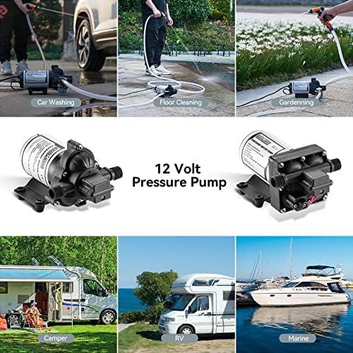 Bomba de Agua Autocebante 12V WASSERMANN 4 GPM 45 PSI