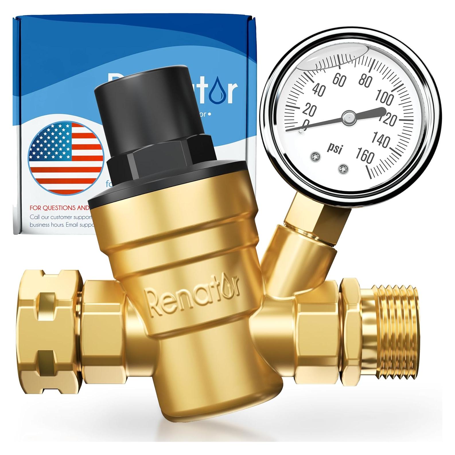 Regulador de Presión de Agua Renator M11-0660R Ajustable