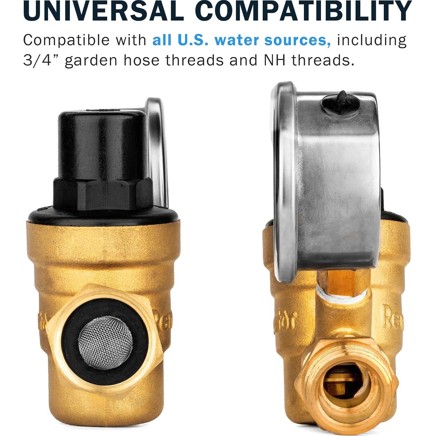 Regulador de Presión de Agua Renator M11-0660R Ajustable