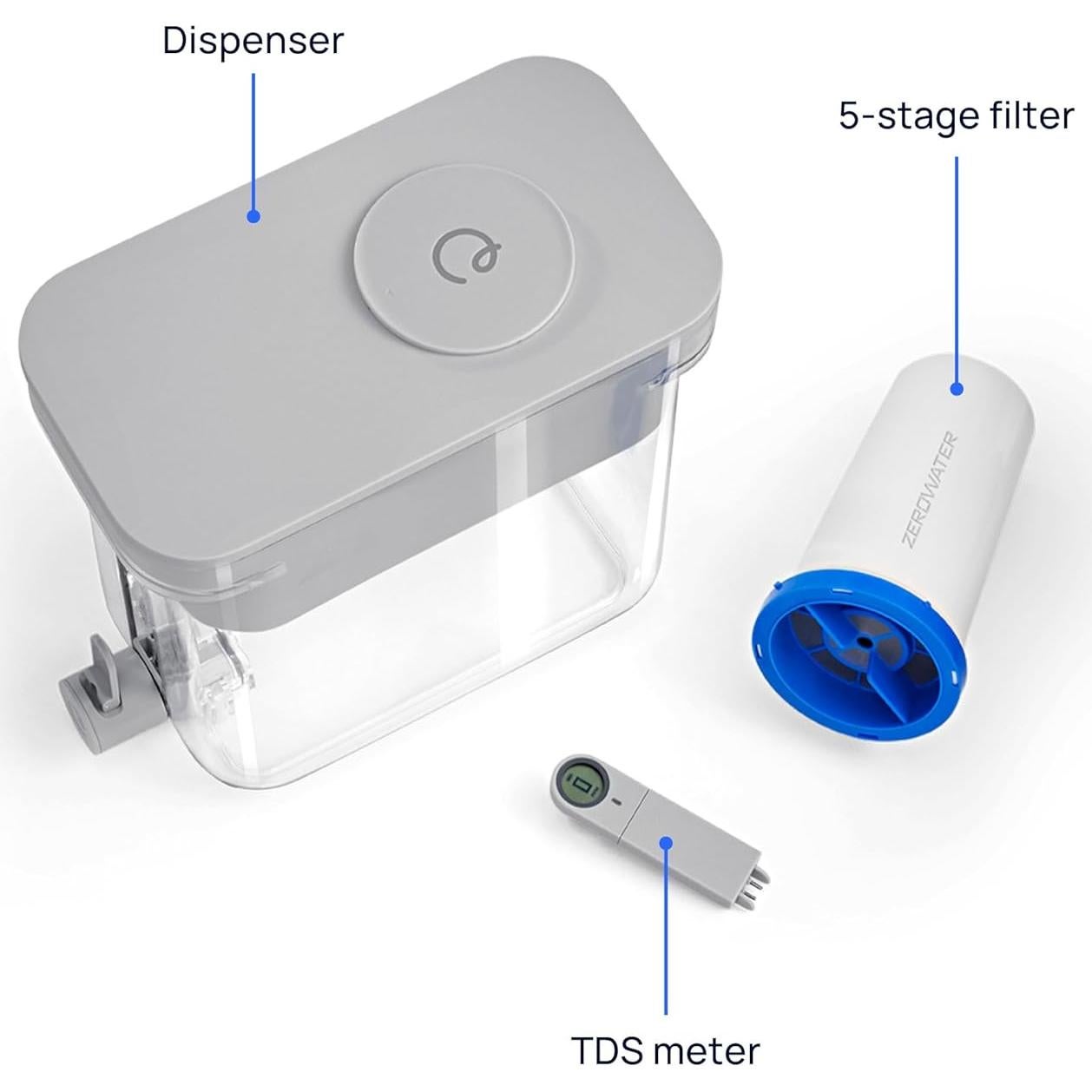 Dispensador de Filtro de Agua Culligan 22 Tazas ZeroWater