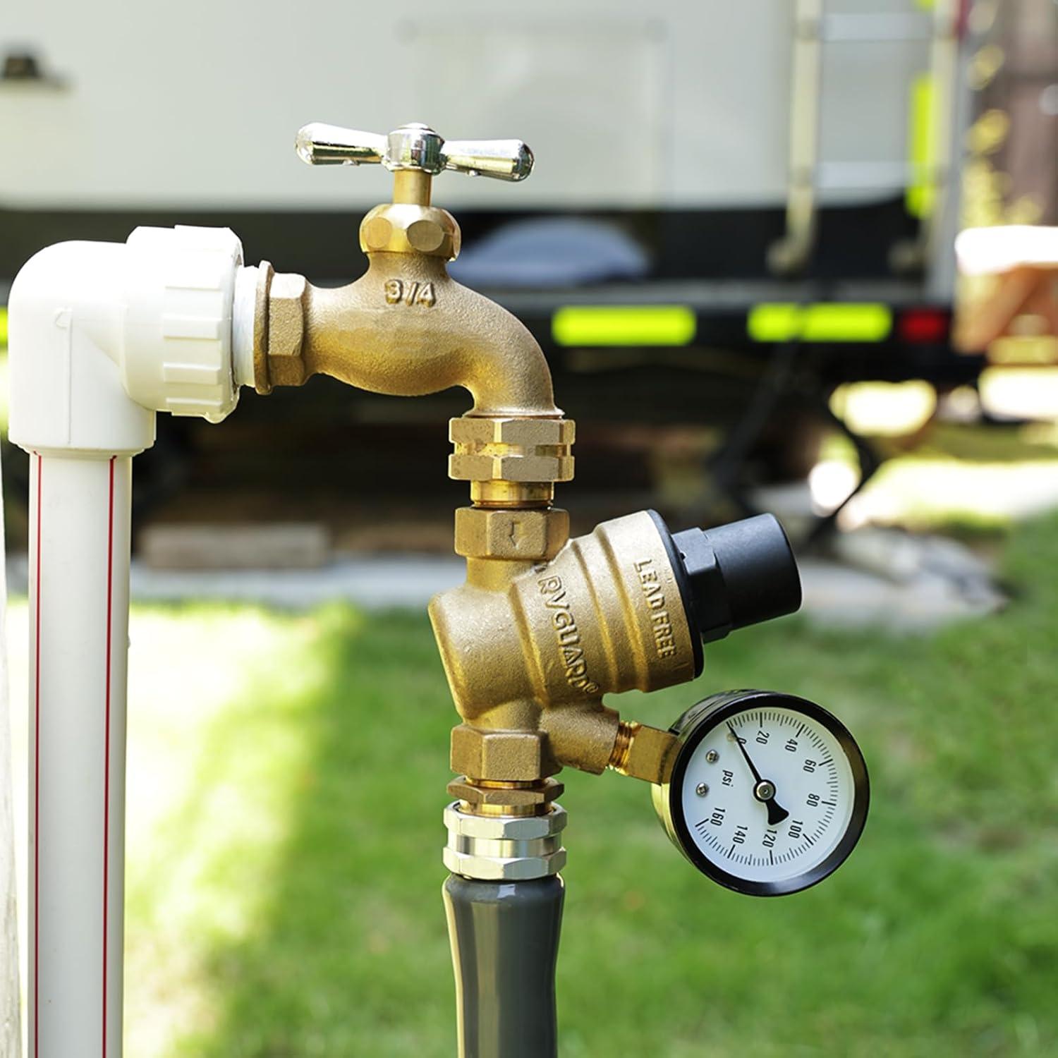 Regulador de Presión de Agua RVGUARD Ajustable 0.65 kg