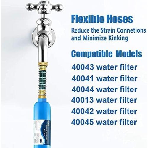 4 Filtros de Agua Inline Bringpure para RV y Jardinería