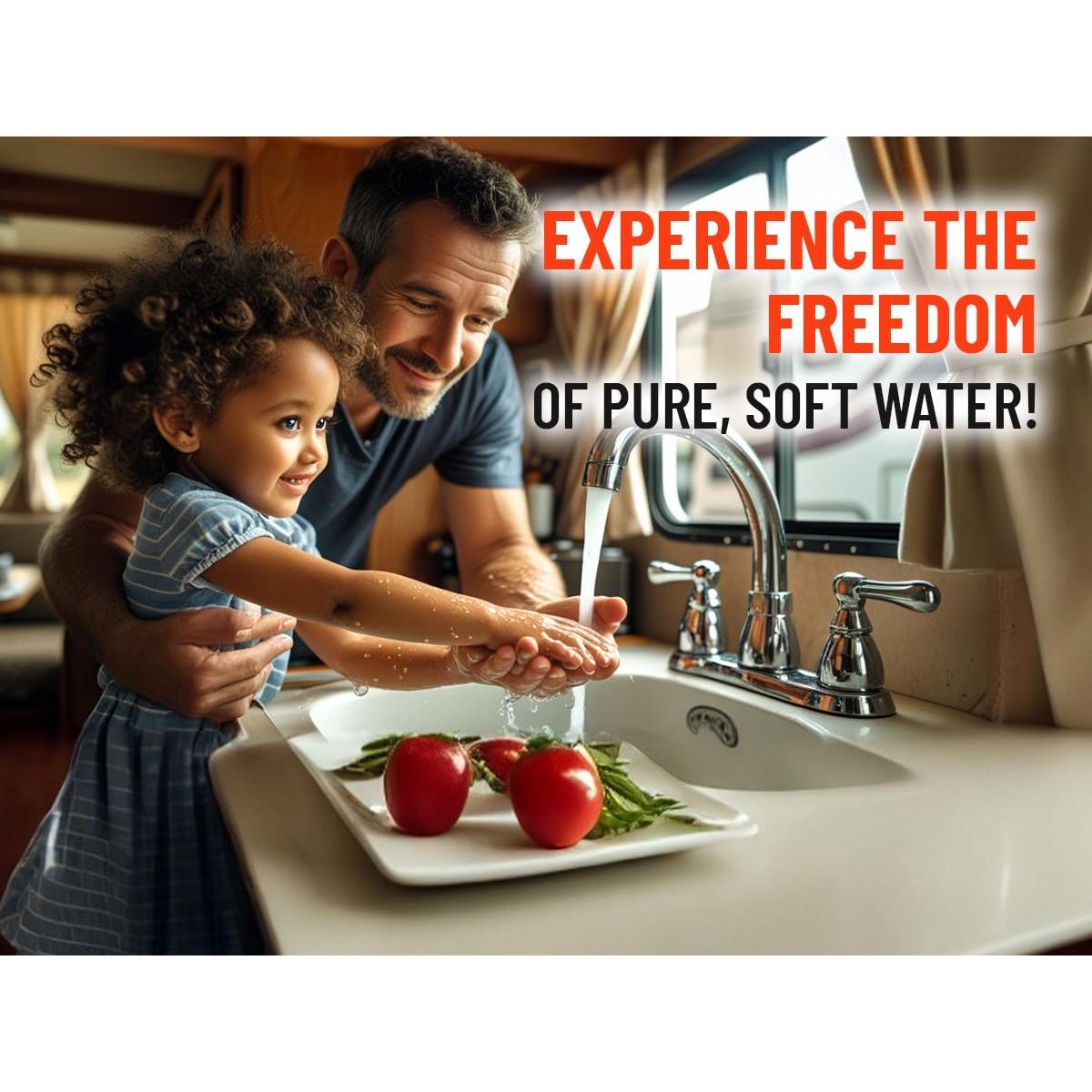 Ablandador de Agua Portátil NPGLOBAL WS-8000 - 16,000 Granos