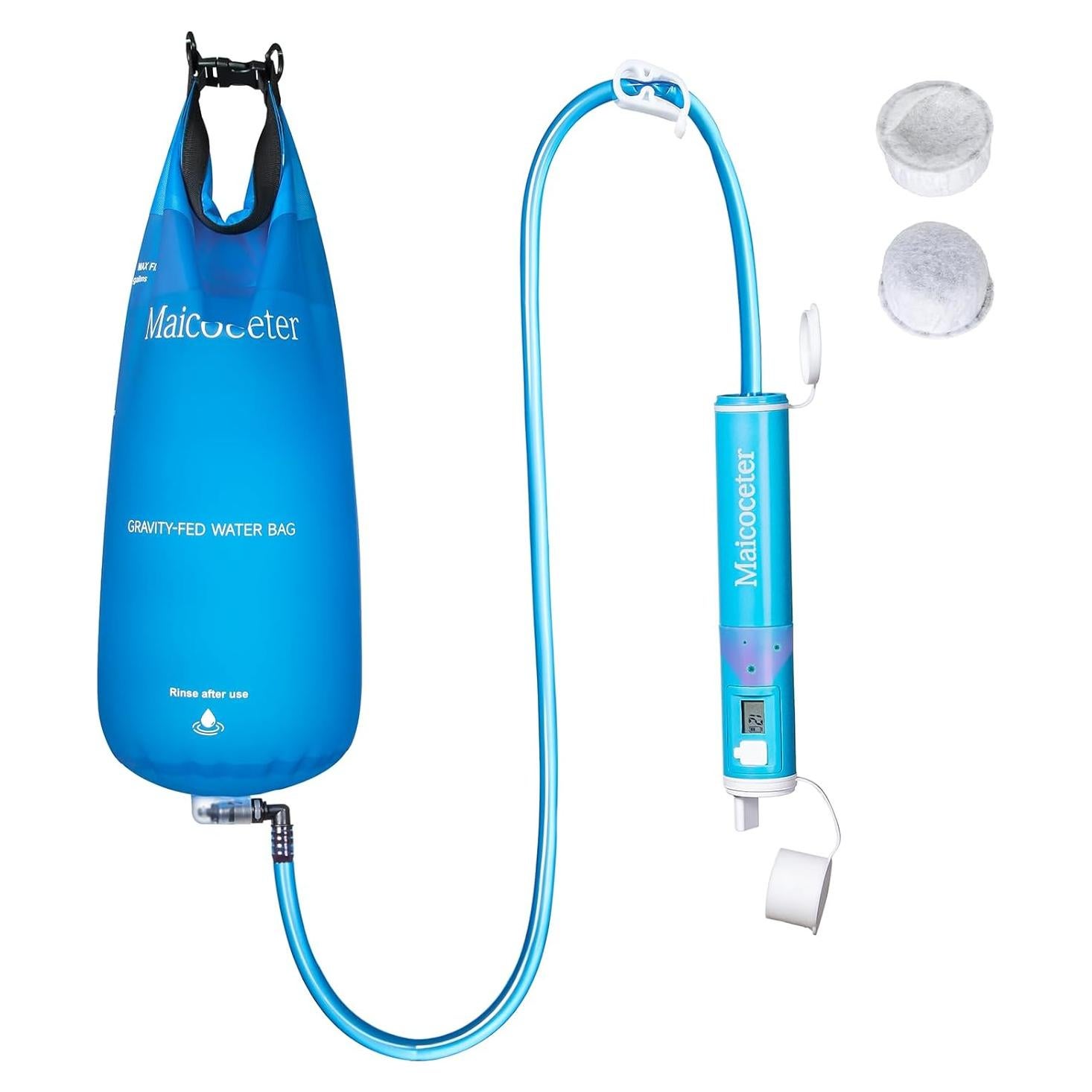 Filtro de Agua por Gravedad Maicoceter 2 Galones con Pantalla LED