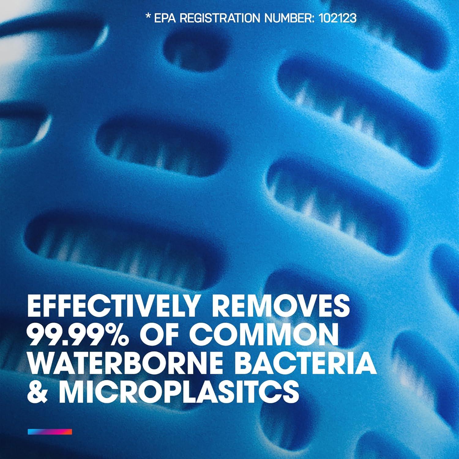 Botella de Agua Plegable HydraPak Flux+ 1.5L con Filtro