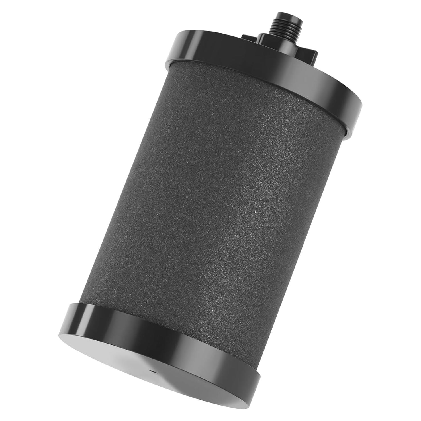 2387 Water Filter Replacement, 5000 Gallon Throughput Capacity Compatible with Alexapure Water Filtration System for Camping/Emergency Use - Durable 1-Pack Filter Replacement - Black