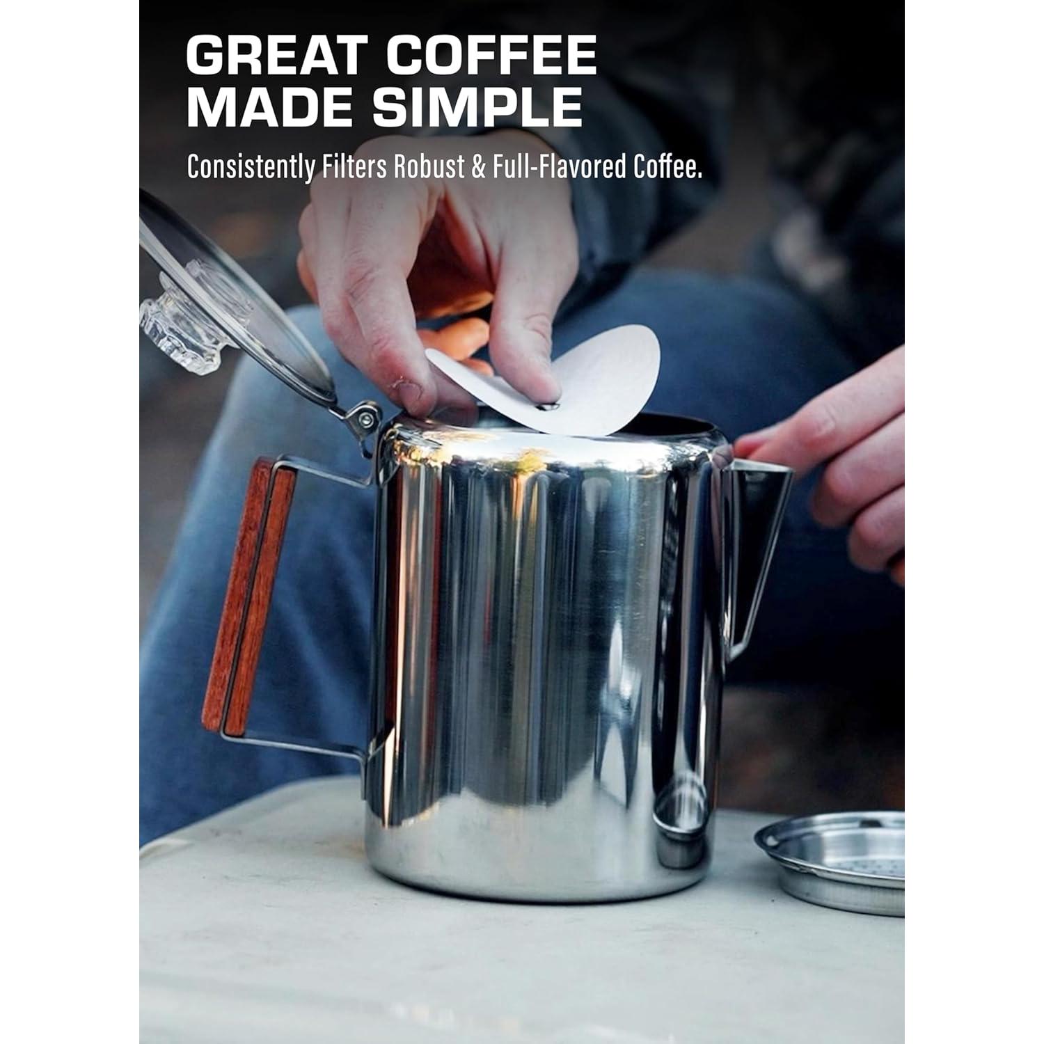 Filtros de café COLETTI Bozeman - Disco Sintético 9.53 cm - 100 Unidades