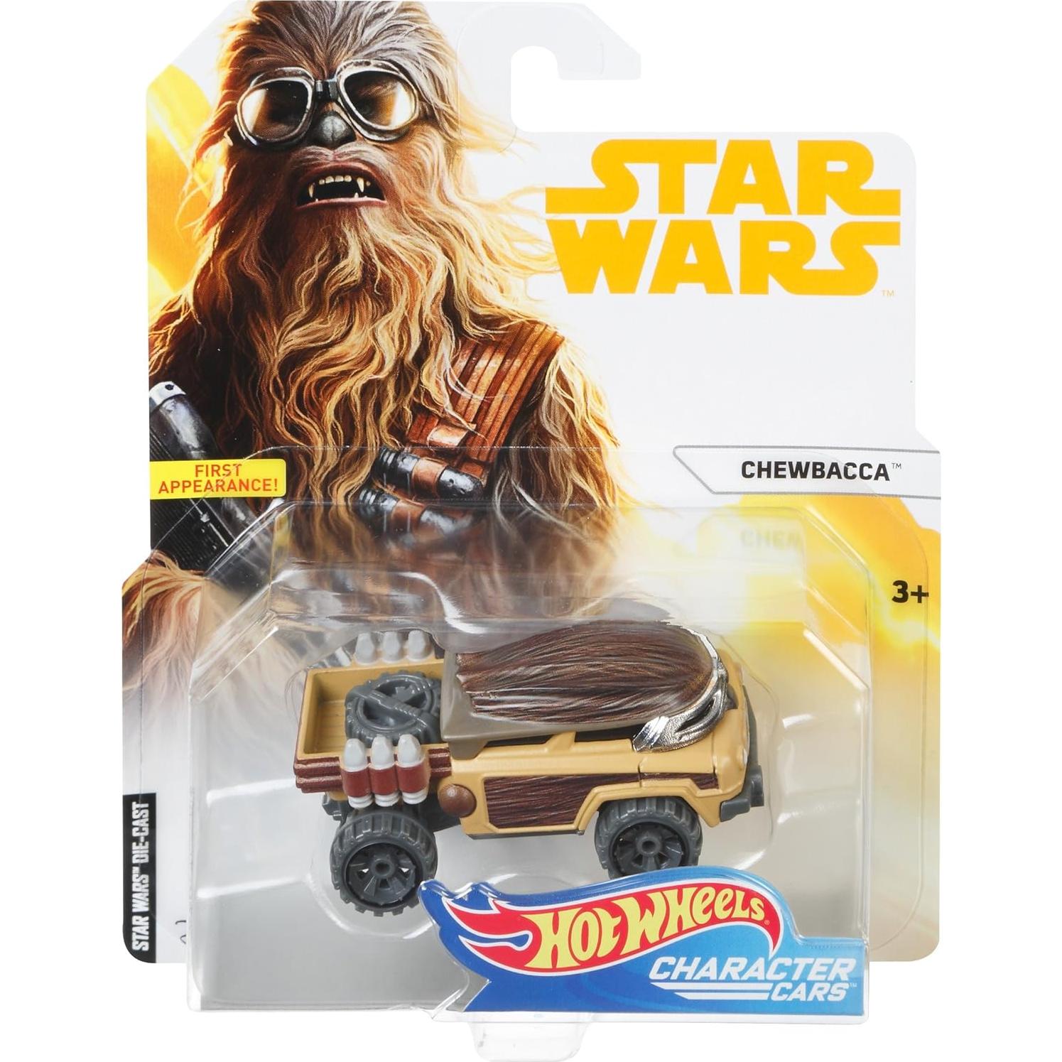 Vehículo Hot Wheels Chewbacca 1:64 Star Wars