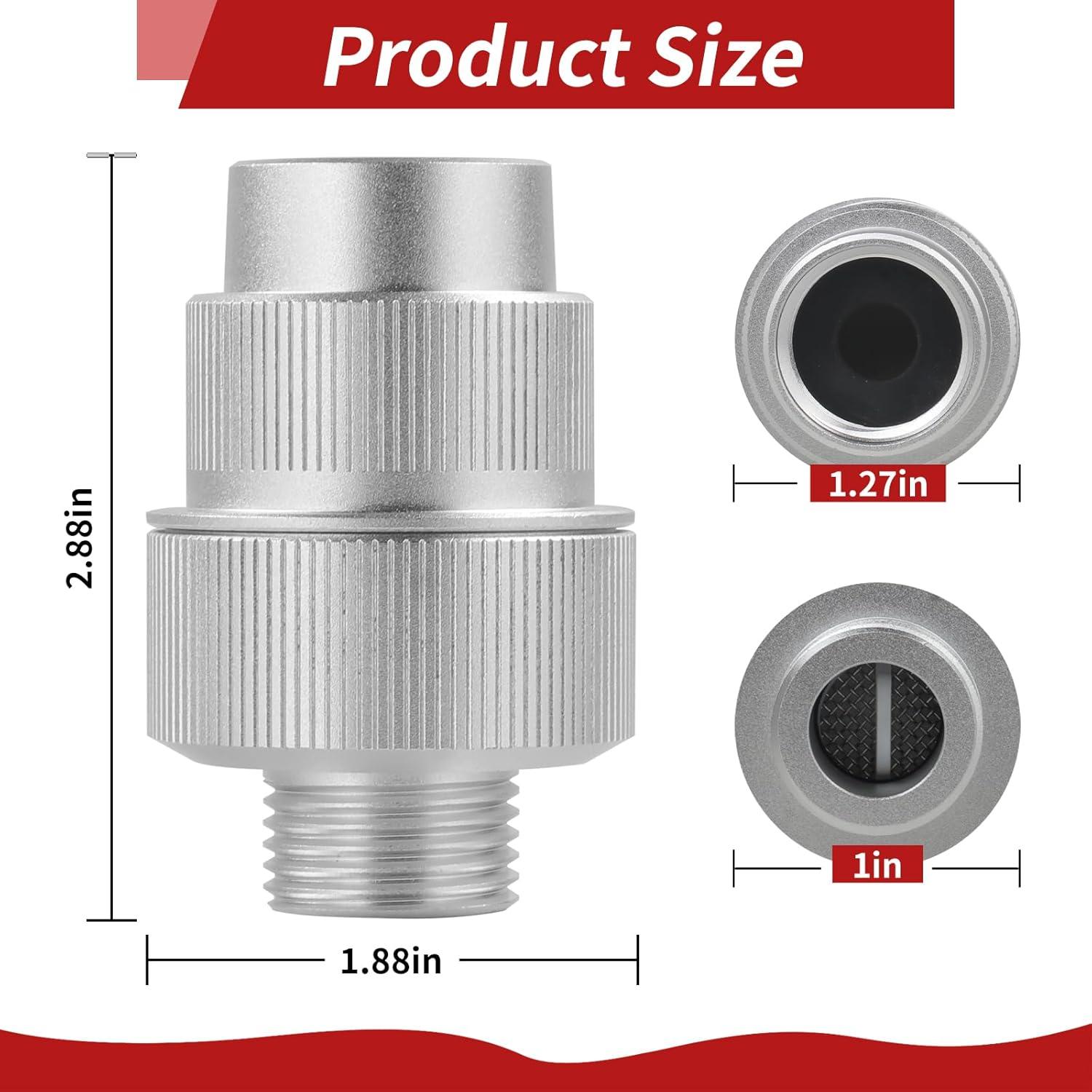 Filtro de Agua para Lavadora LVFEITIN 85470 - 5 Capas Aluminio