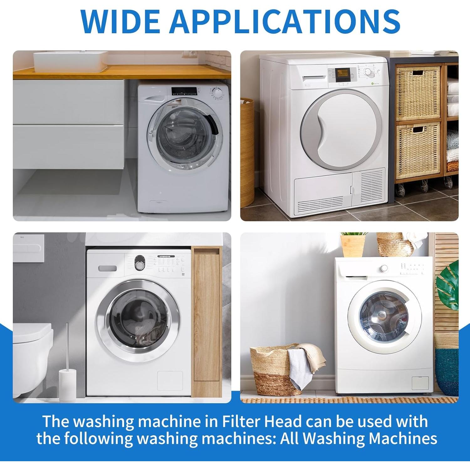 Filtro de Agua para Lavadora LVFEITIN 85470 Aluminio 1 Unidad