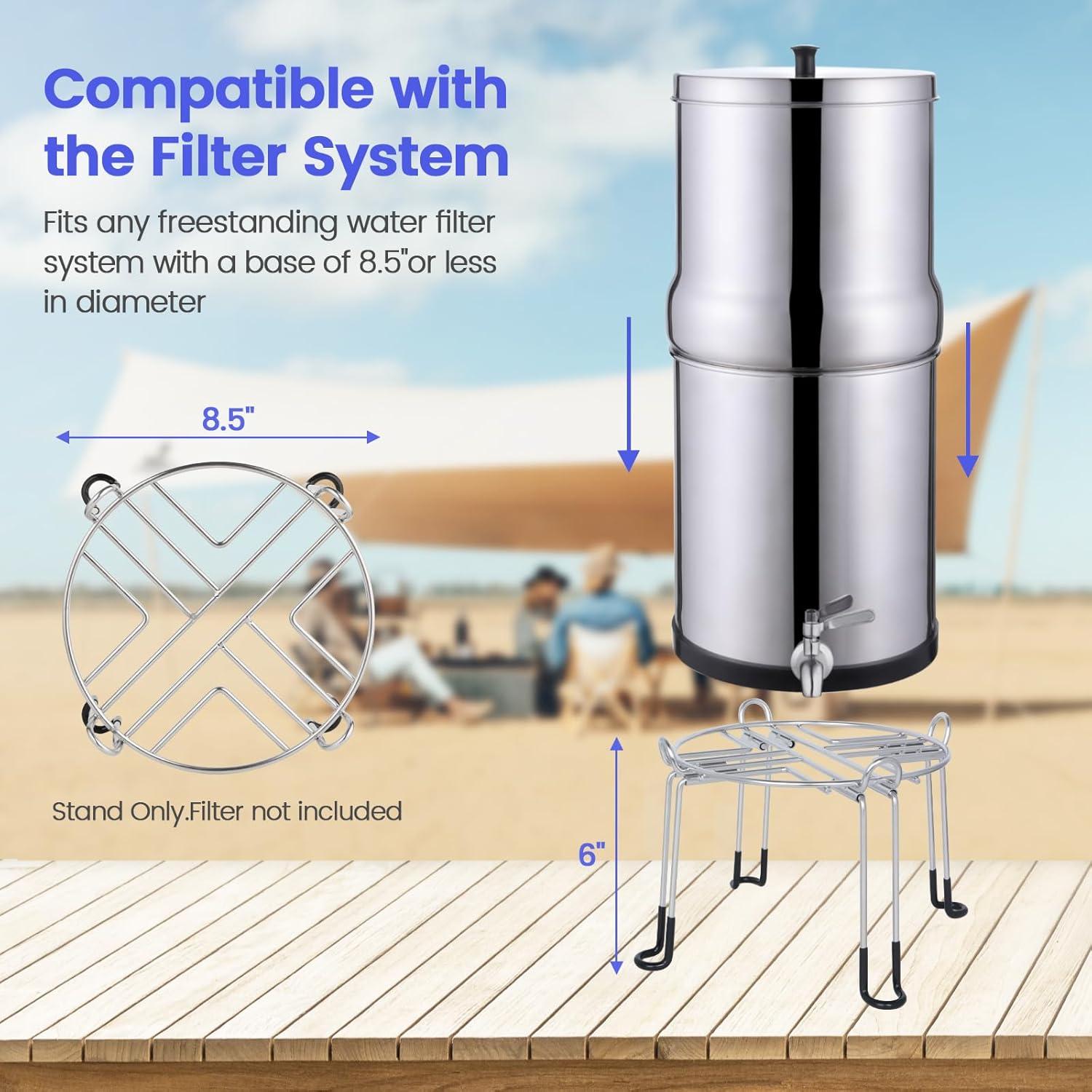 Soporte Desmontable de Acero Inoxidable BOKKRALL 23 cm
