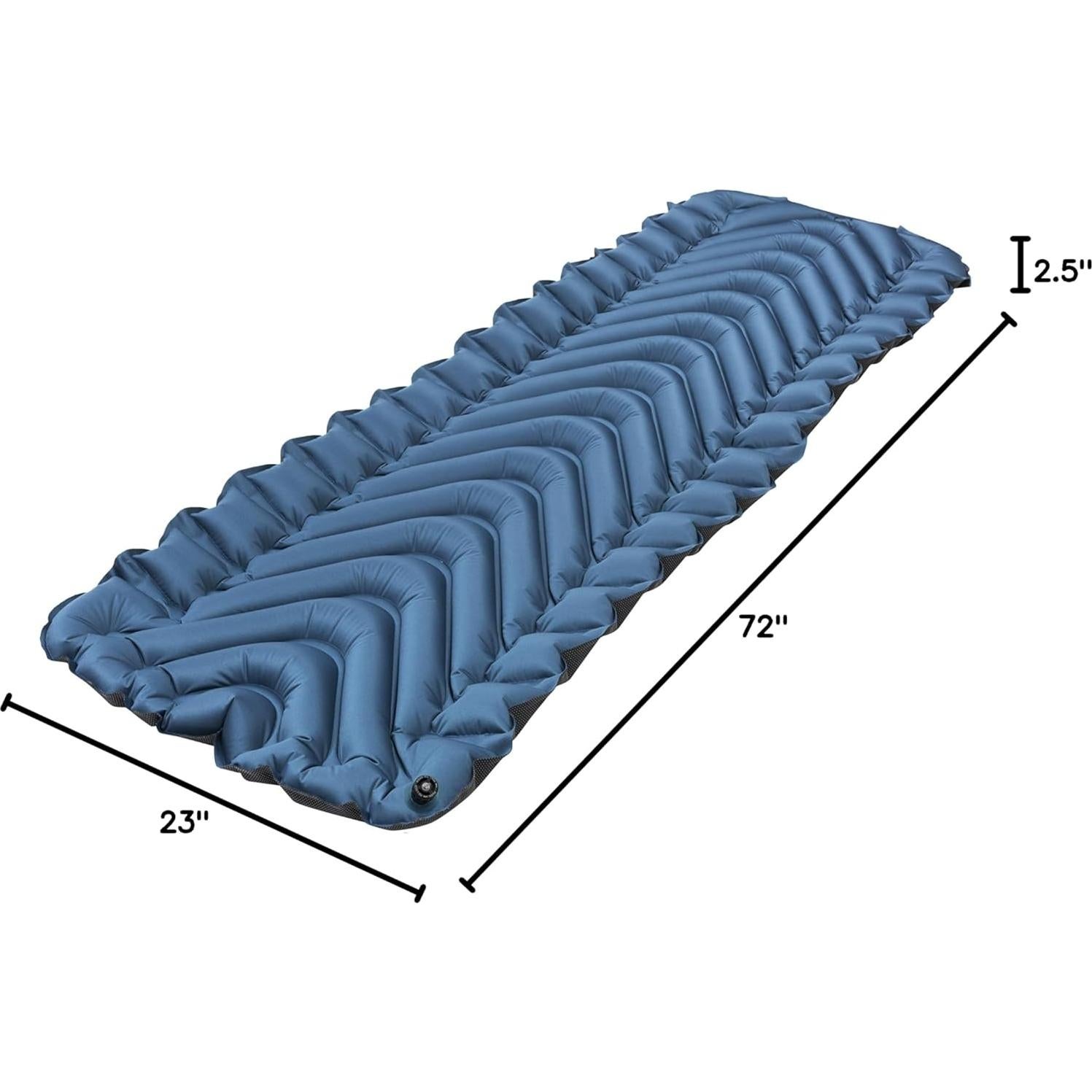 Colchón Inflable Klymit Armored V para Camping 182.88x58.42cm