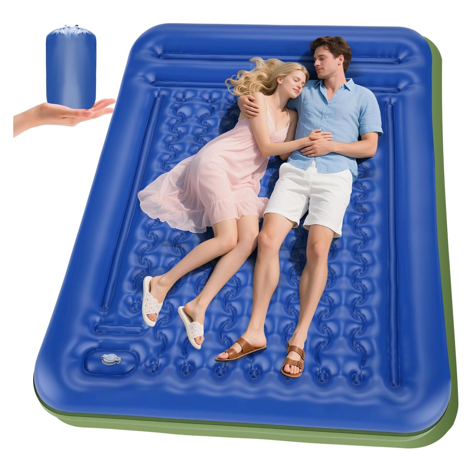 Colchón Doble Autoinflable Wusrop 200x140 cm 5 cm Grueso