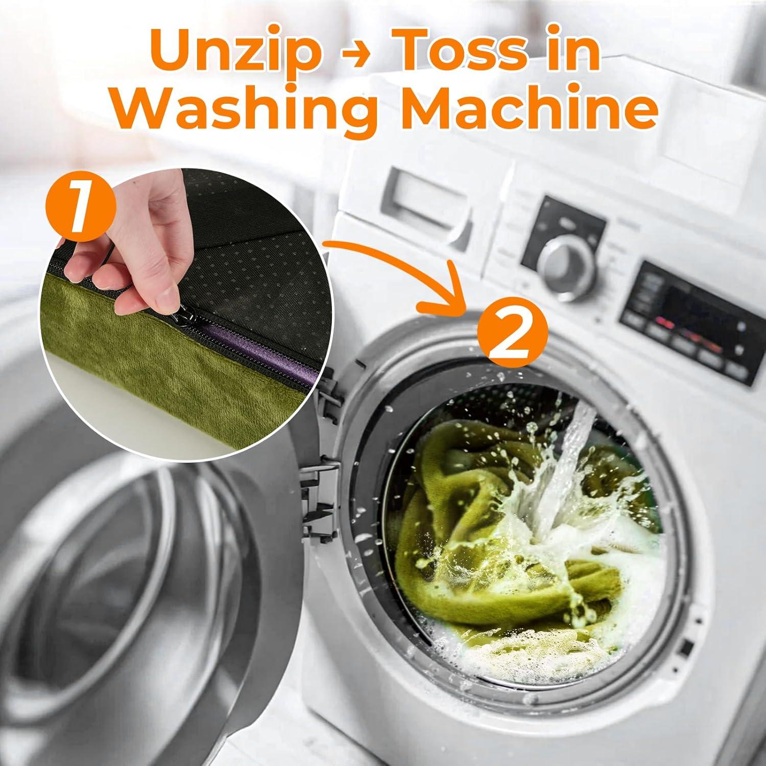 Colchón de Camping BDEUS 3" Espuma Viscoelástica Impermeable